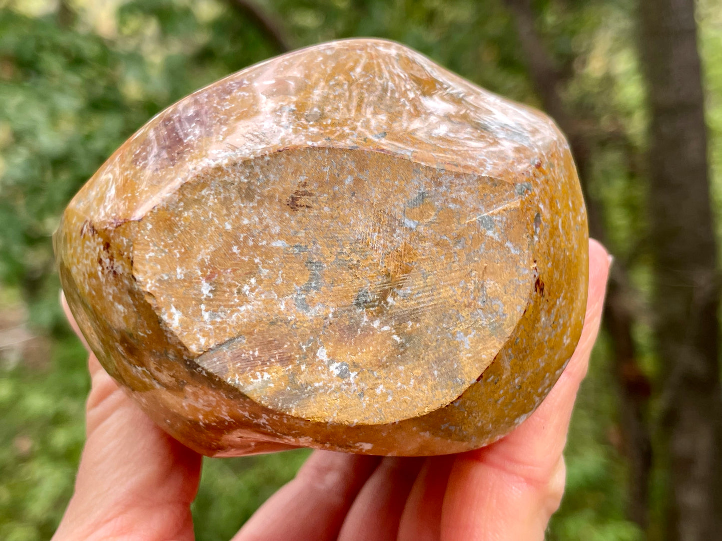Ocean Jasper Flame || Polished Ocean Jasper || Ocean Jasper Free Form