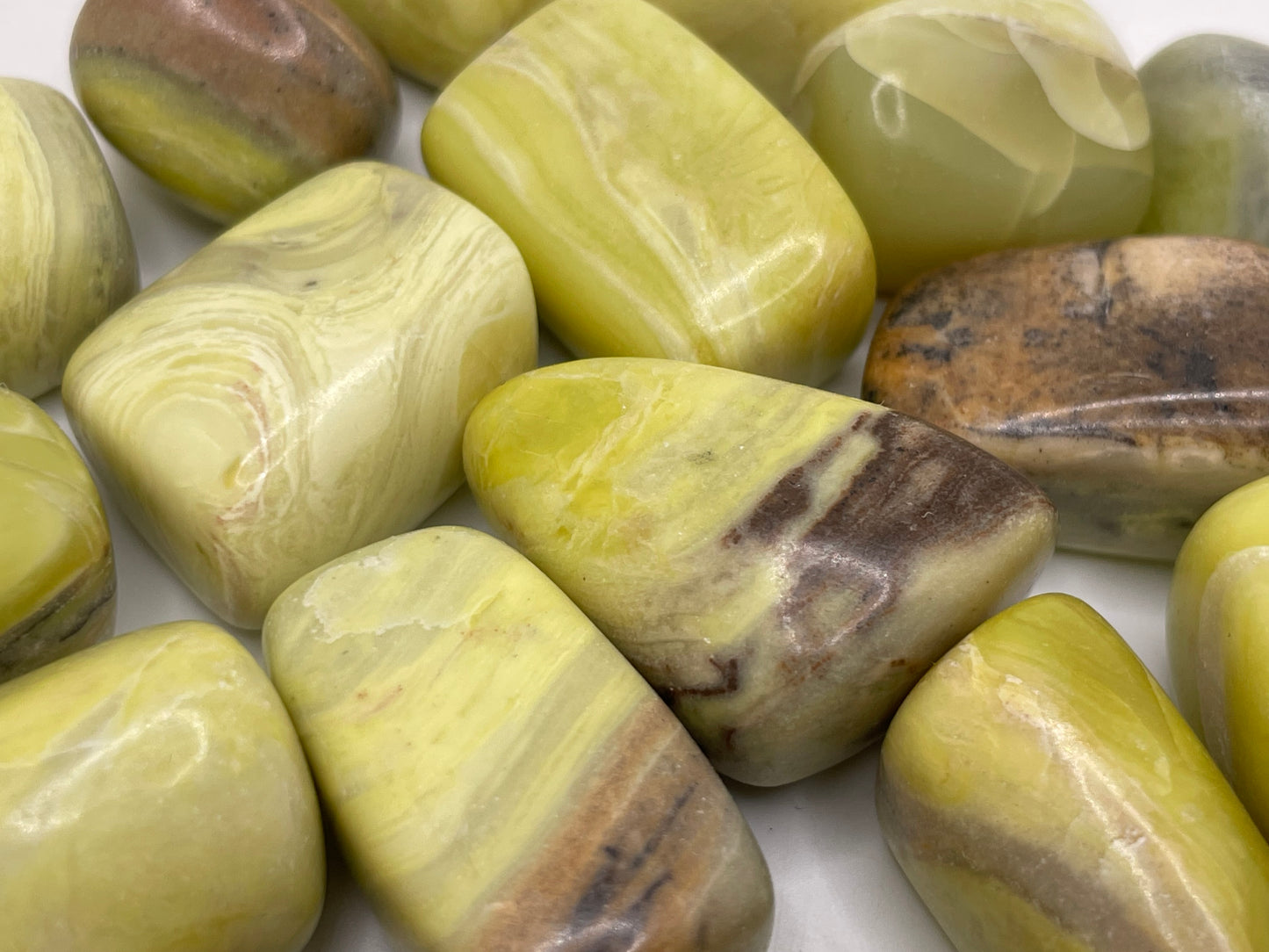 Serpentine Tumble || Serpentine Stone || Serpentine Tumbled Stone