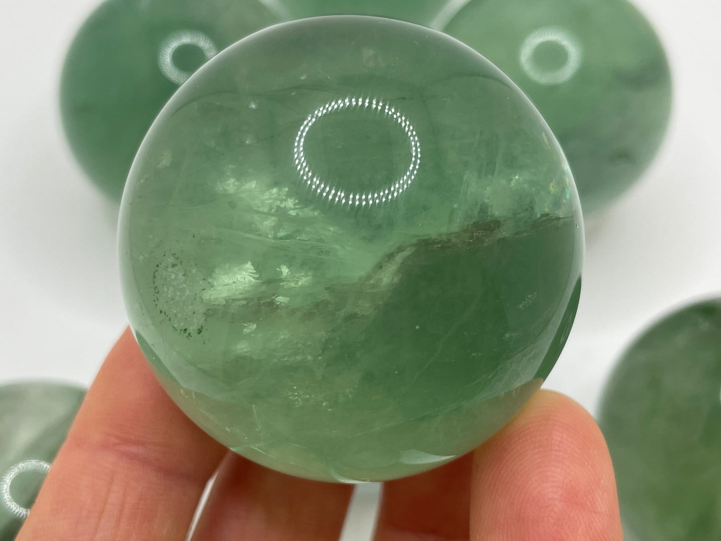 Green Fluorite Sphere || Fluorite Sphere || Green Fluorite Crystal