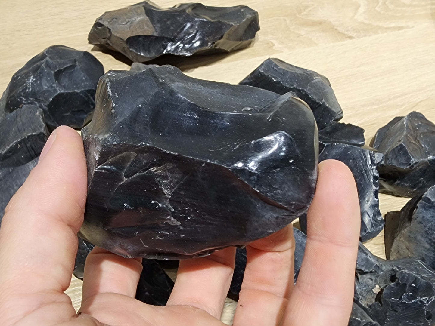 1-20lbs Raw Obsidian Crystal Stone || Choose your weight obsidian