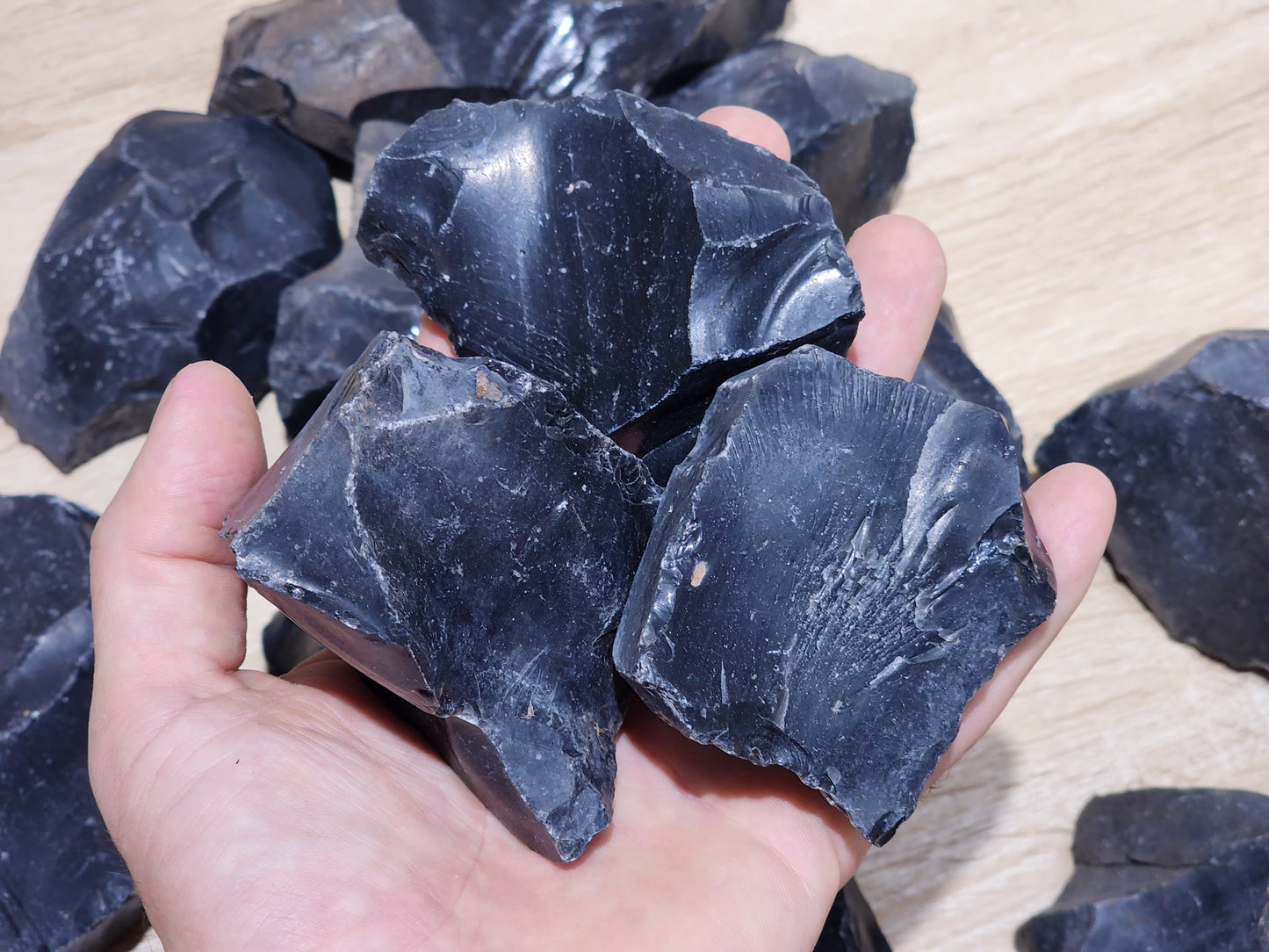 1-20lbs Raw Obsidian Crystal Stone || Choose your weight obsidian