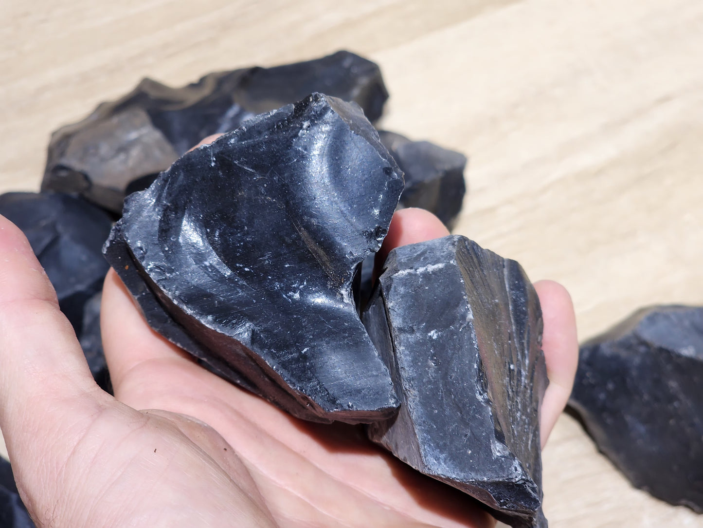 1-20lbs Raw Obsidian Crystal Stone || Choose your weight obsidian