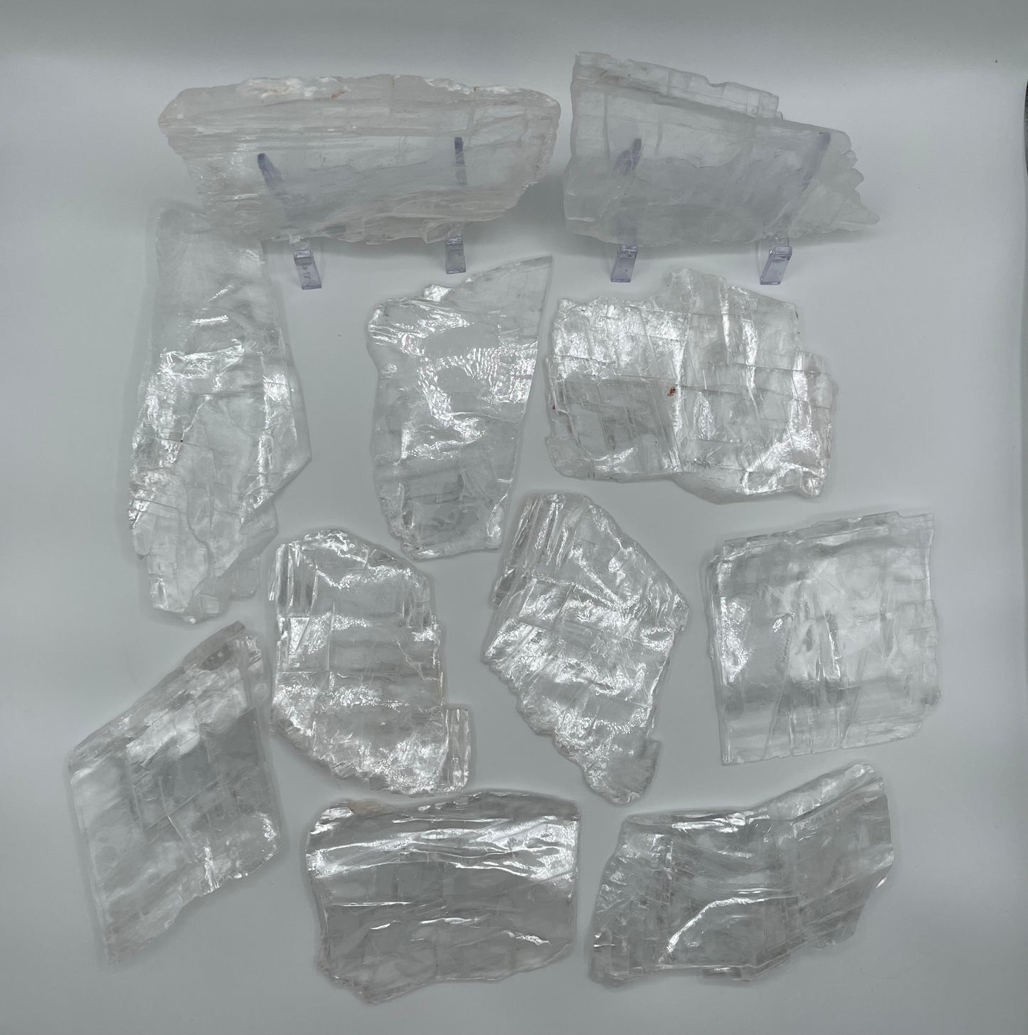 True Selenite Bulk Lot || True Selenite Wholesale Lot || Raw True Selenite Lot #9