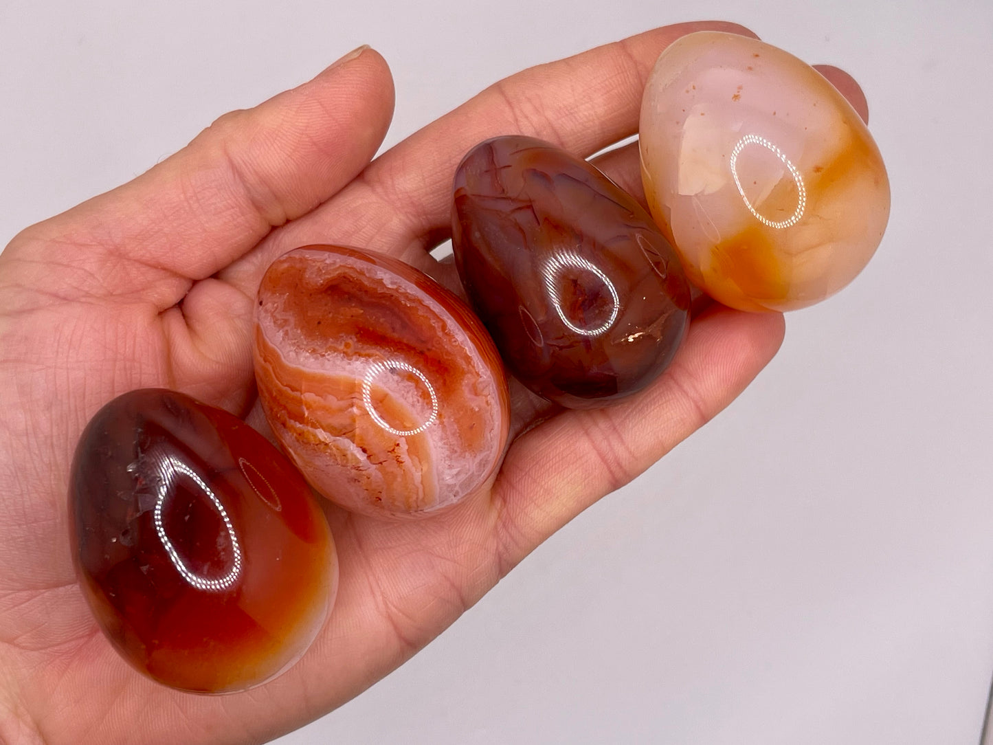 Carnelian Egg || Carnelian Stone || Carnelian Polished Stone