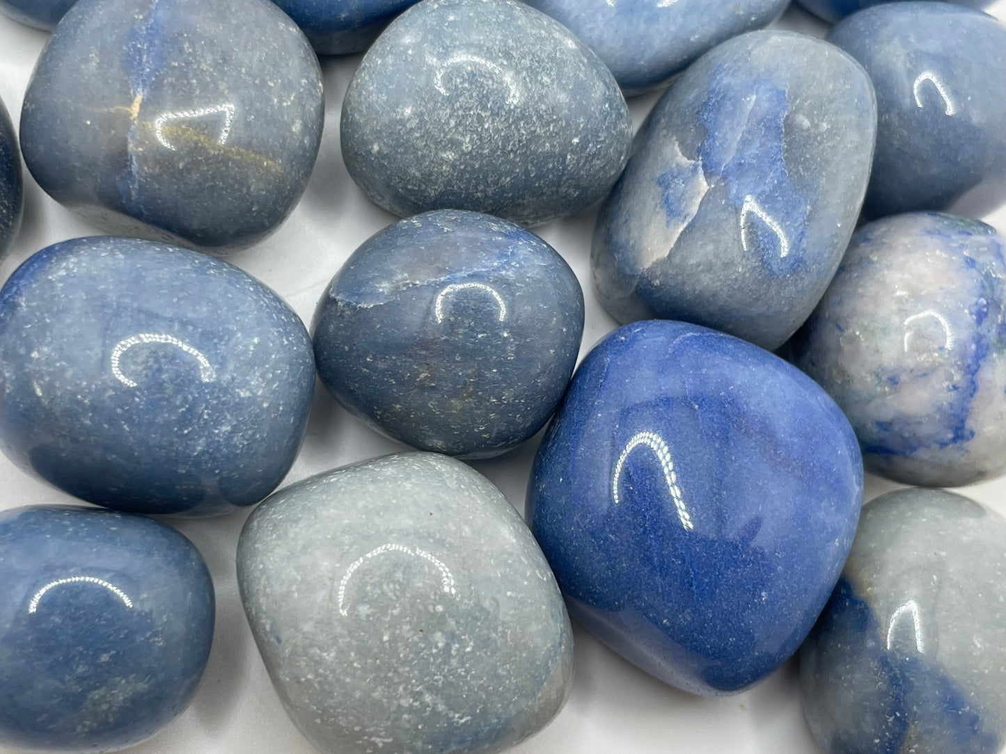 Blue Aventurine Tumble || Blue Aventurine Stone || Blue Aventurine Tumbled Stone