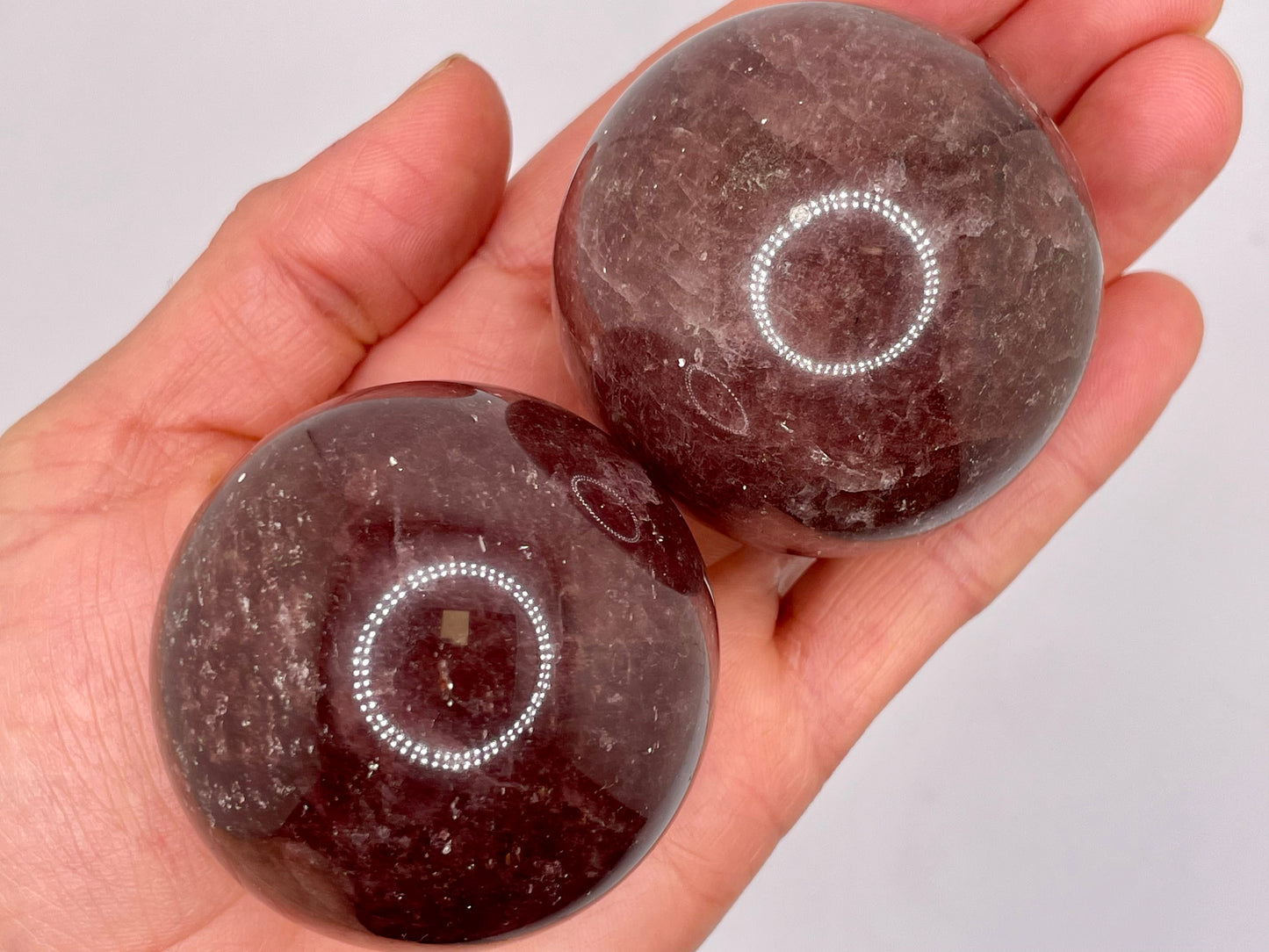 Strawberry Quartz Sphere || Natural Strawberry Quartz