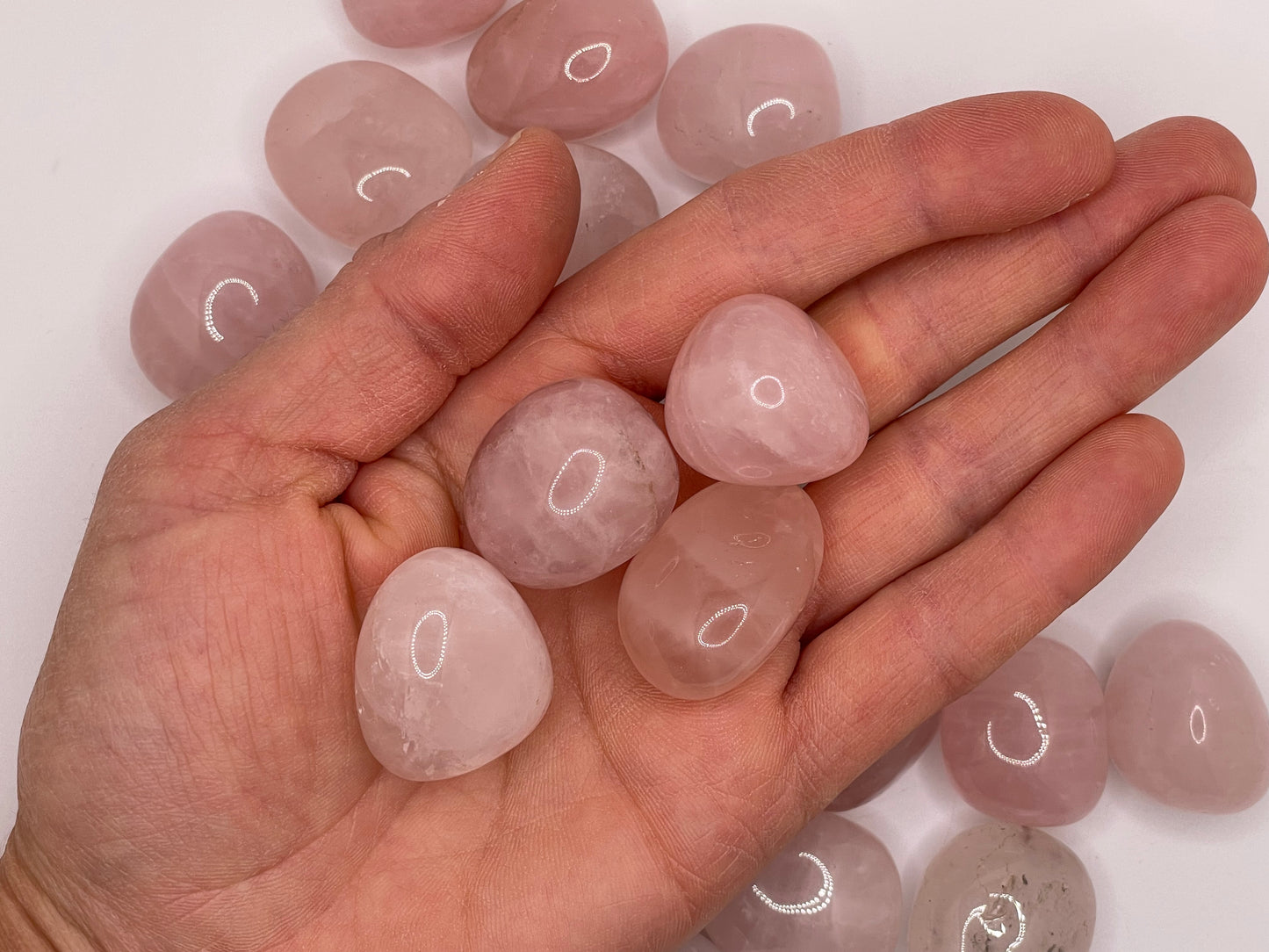 Rose Quartz Tumble || Rose Quartz Stone || Rose Quartz Tumbled Stone
