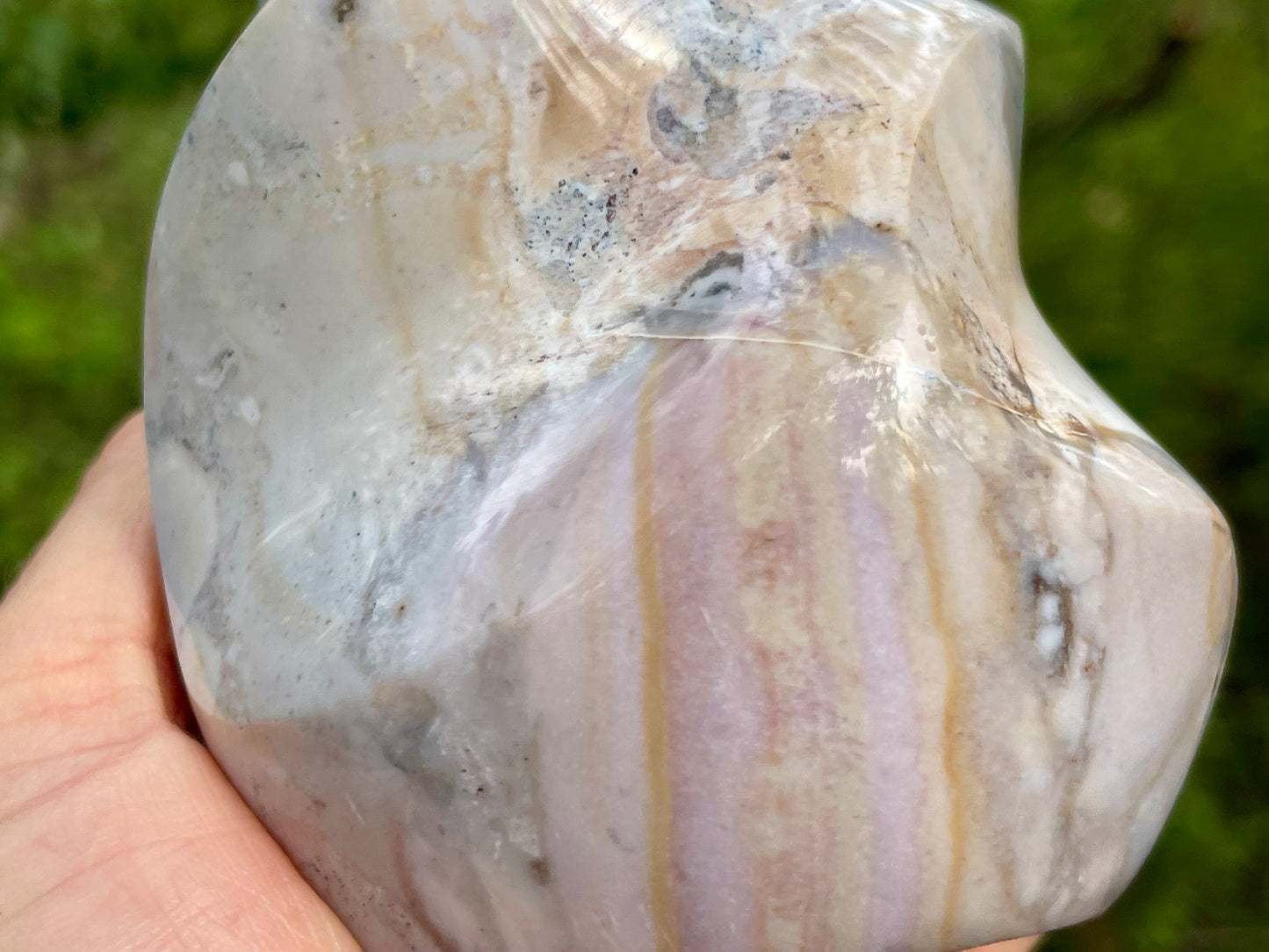 Ocean Jasper Flame || Polished Ocean Jasper || Ocean Jasper Free Form