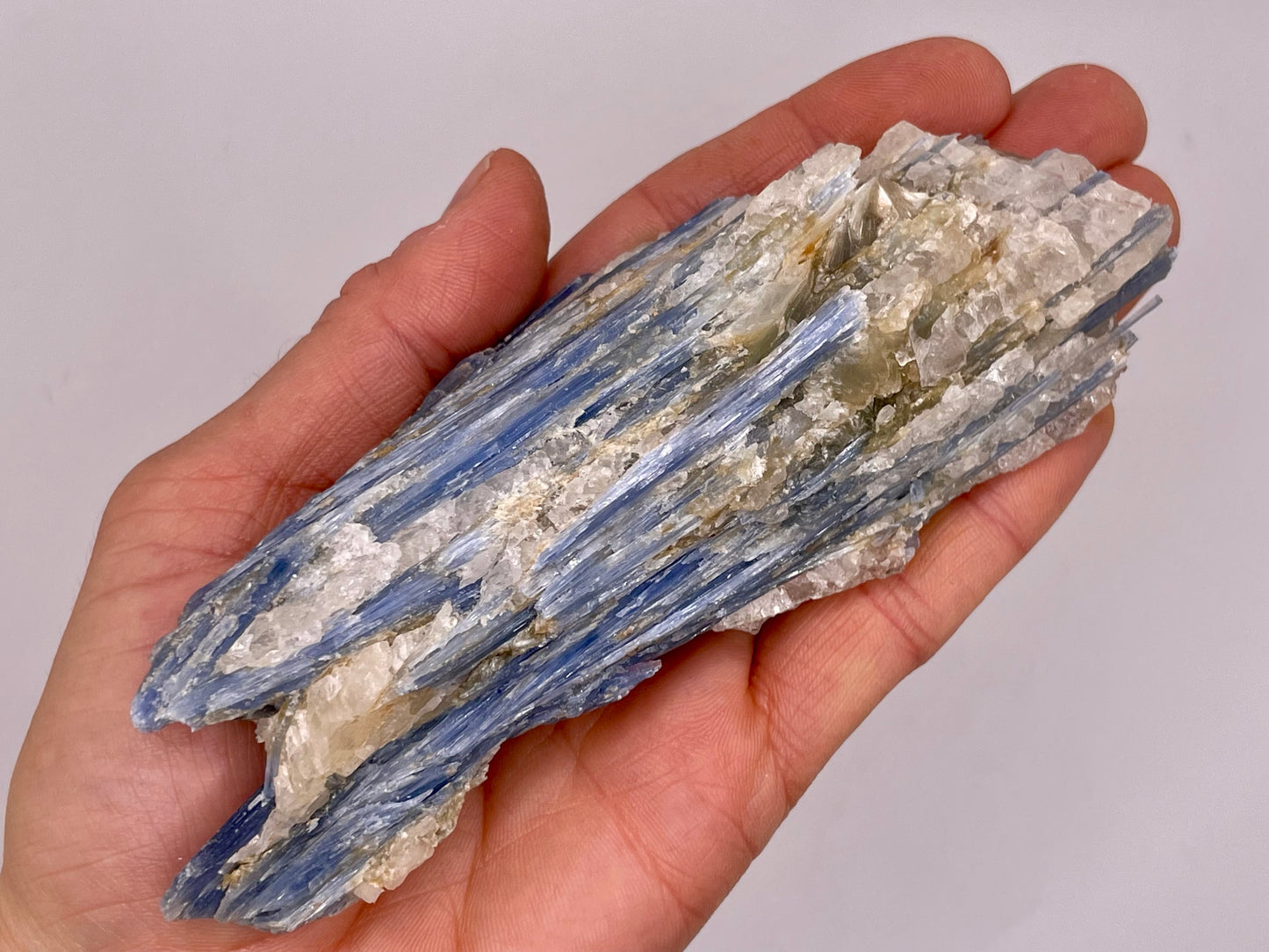 Kyanite in Quartz Cluster || Raw Kyanite || Kyanite Specimen || #60