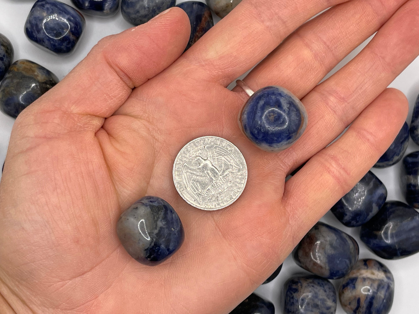 Sodalite Tumble || Sodalite Stone || Sodalite Tumbled Stone