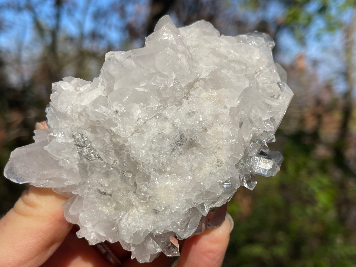 Clear Quartz Crystal Cluster || Raw Quartz Cluster || Lemurian Quartz Crystal Cluster