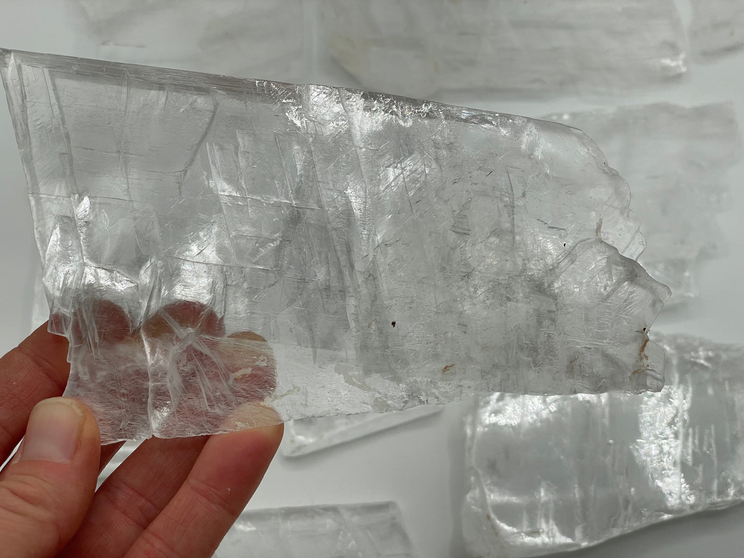 True Selenite Bulk Lot || True Selenite Wholesale Lot || Raw True Selenite Lot #8
