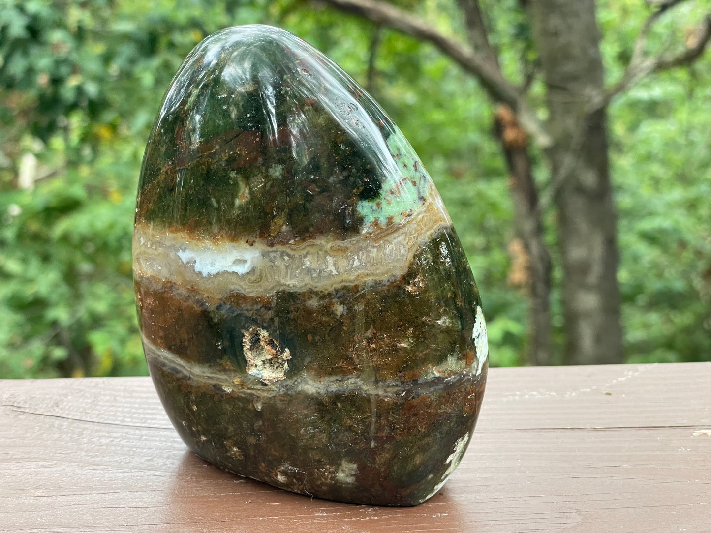 Chrysoprase Free Form || Polished Chrysoprase