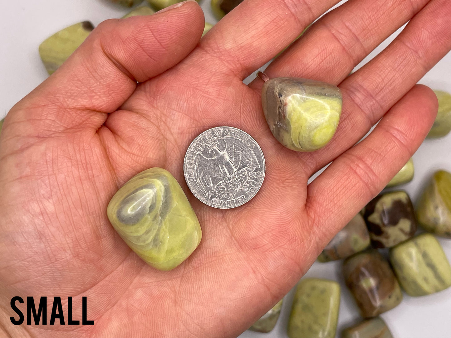 Serpentine Tumble || Serpentine Stone || Serpentine Tumbled Stone
