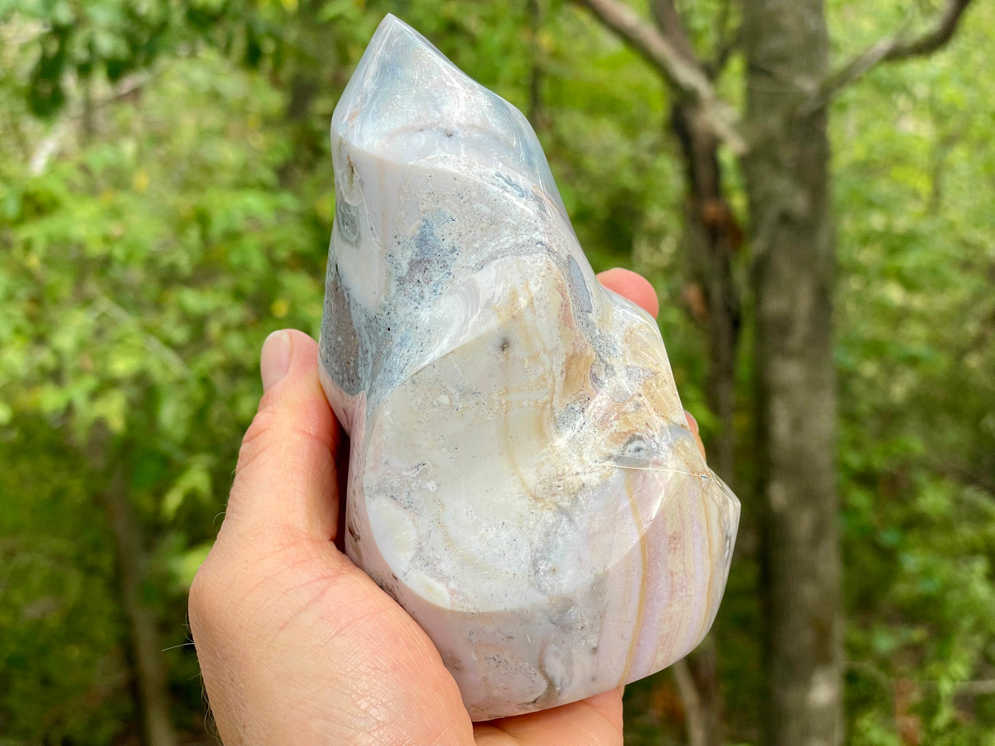 Ocean Jasper Flame || Polished Ocean Jasper || Ocean Jasper Free Form