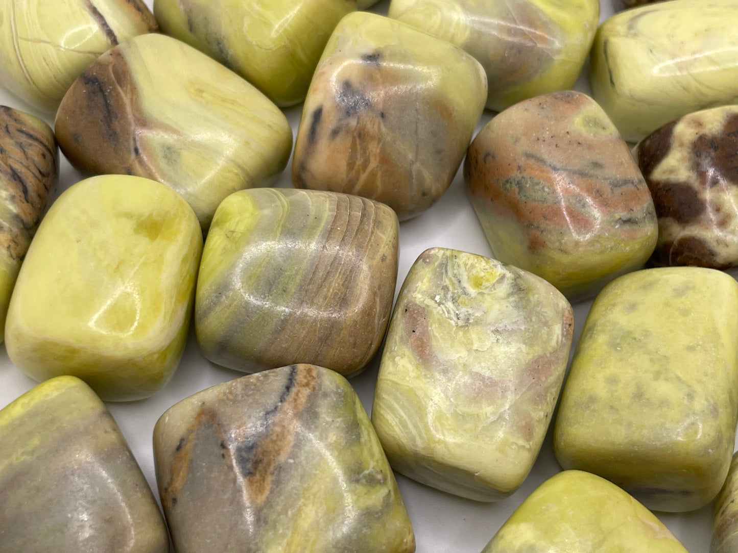 Serpentine Tumble || Serpentine Stone || Serpentine Tumbled Stone