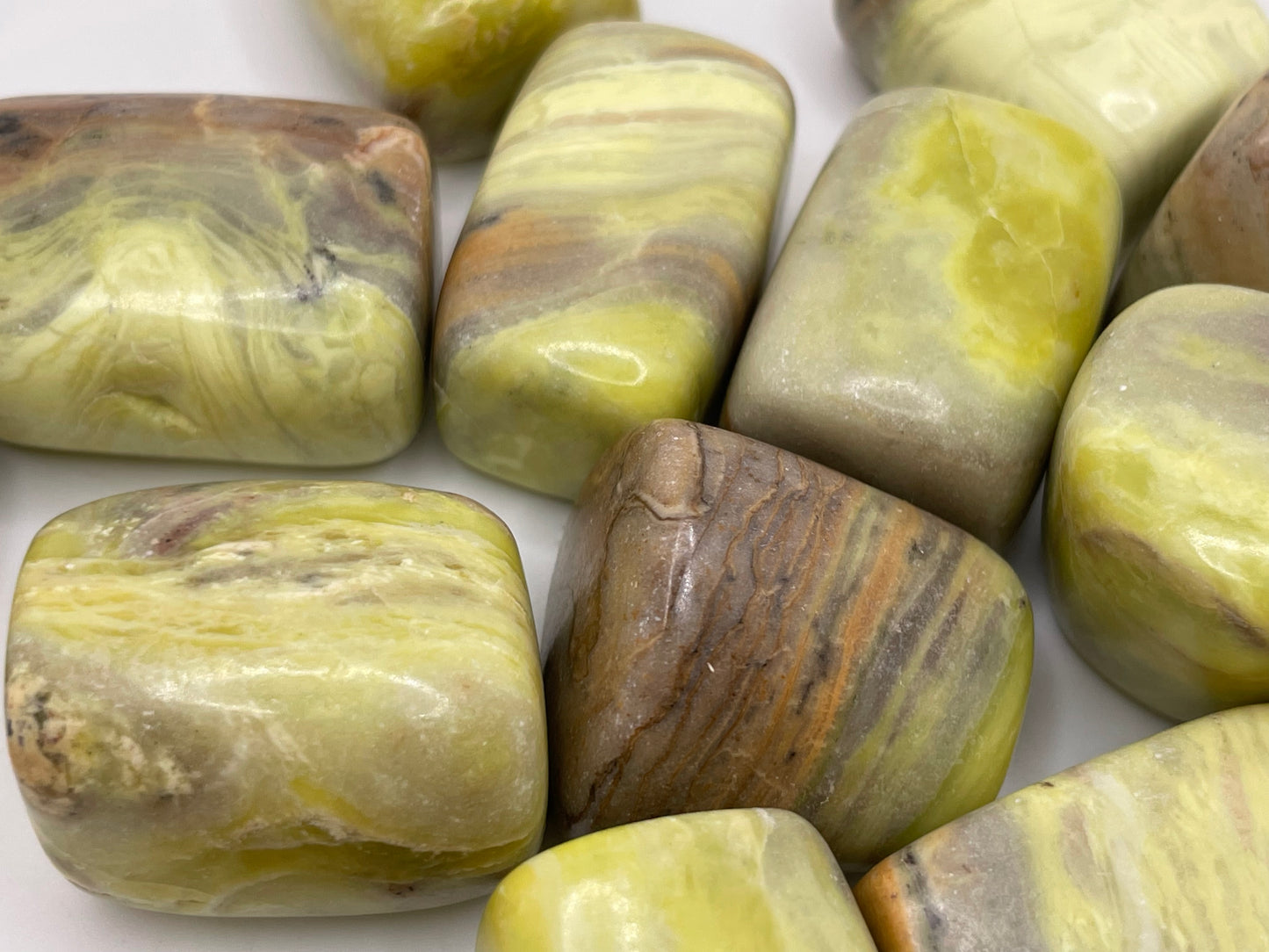 Serpentine Tumble || Serpentine Stone || Serpentine Tumbled Stone