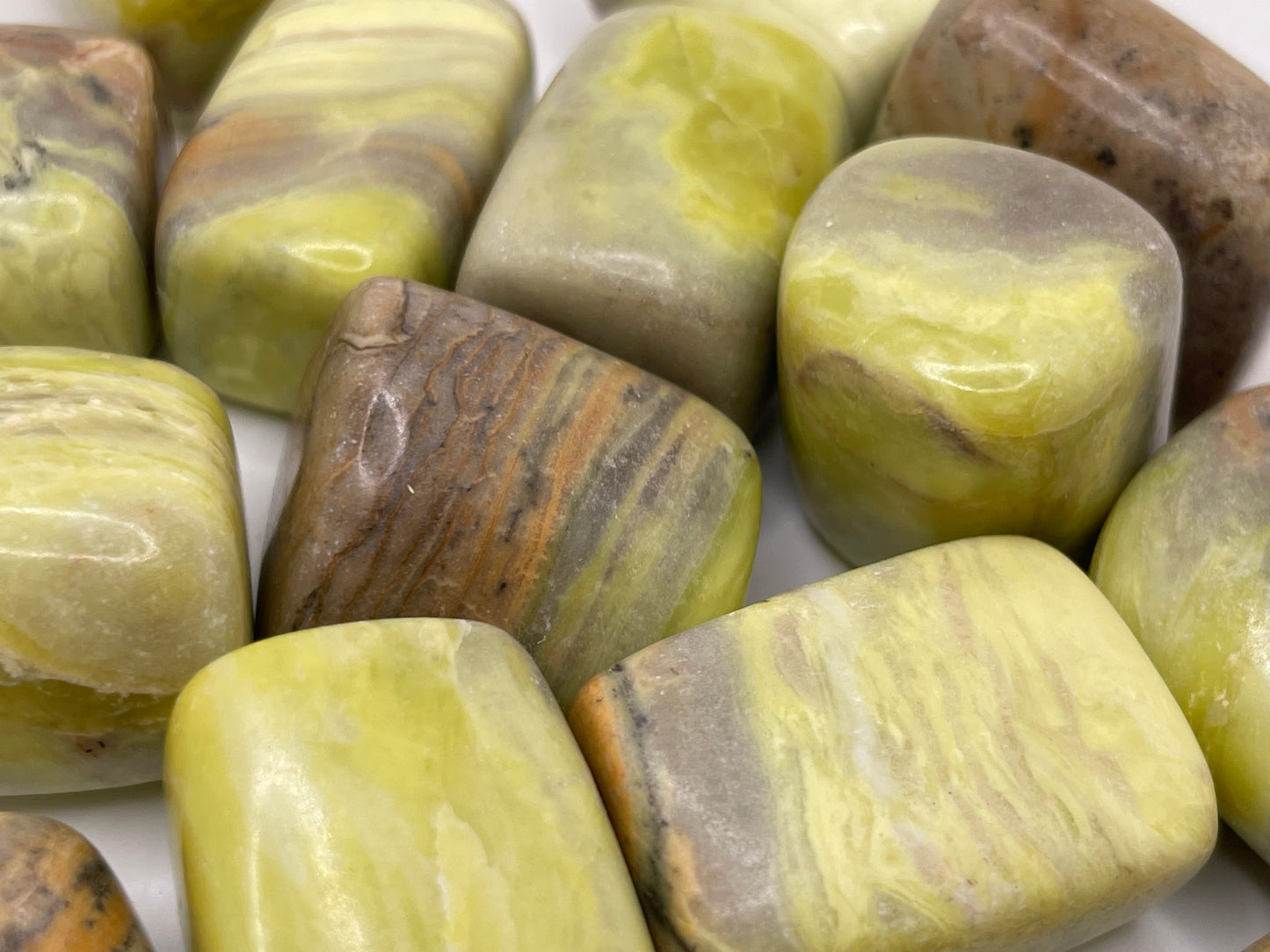 Serpentine Tumble || Serpentine Stone || Serpentine Tumbled Stone