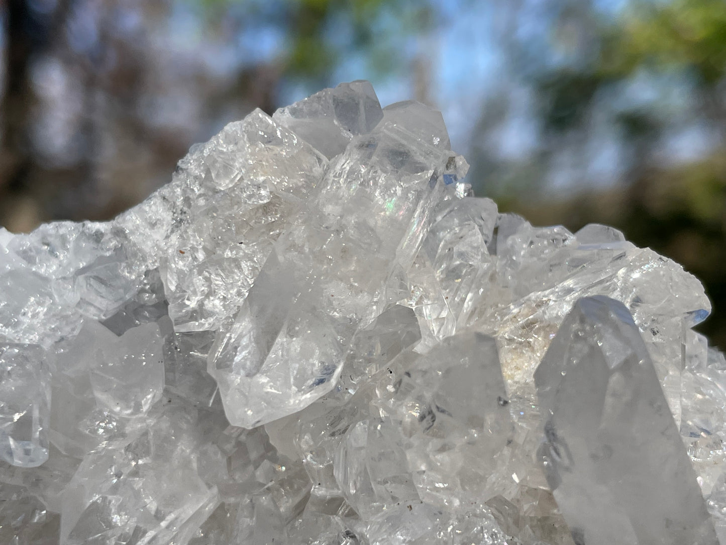 Clear Quartz Crystal Cluster || Raw Quartz Cluster || Lemurian Quartz Crystal Cluster