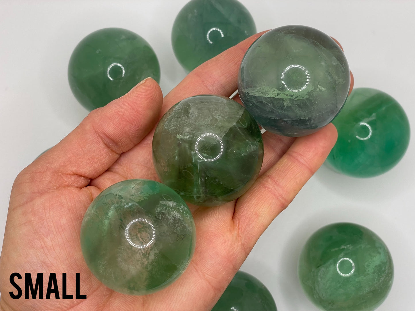 Green Fluorite Sphere || Fluorite Sphere || Green Fluorite Crystal