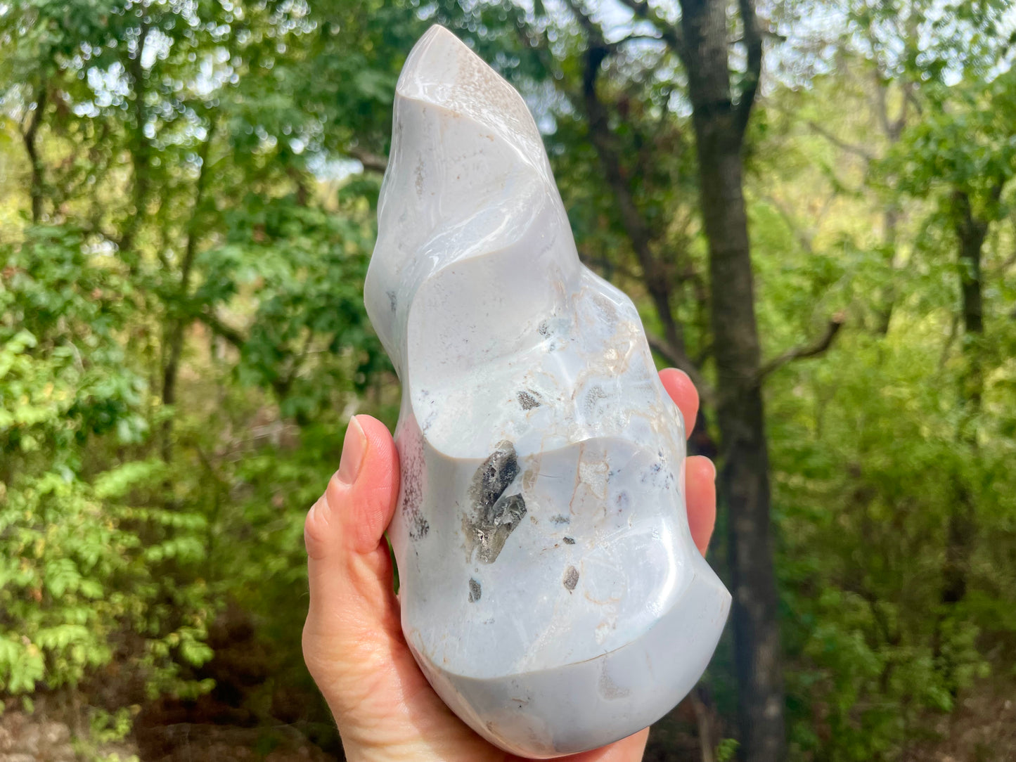 Ocean Jasper Flame || Polished Ocean Jasper || Ocean Jasper Free Form