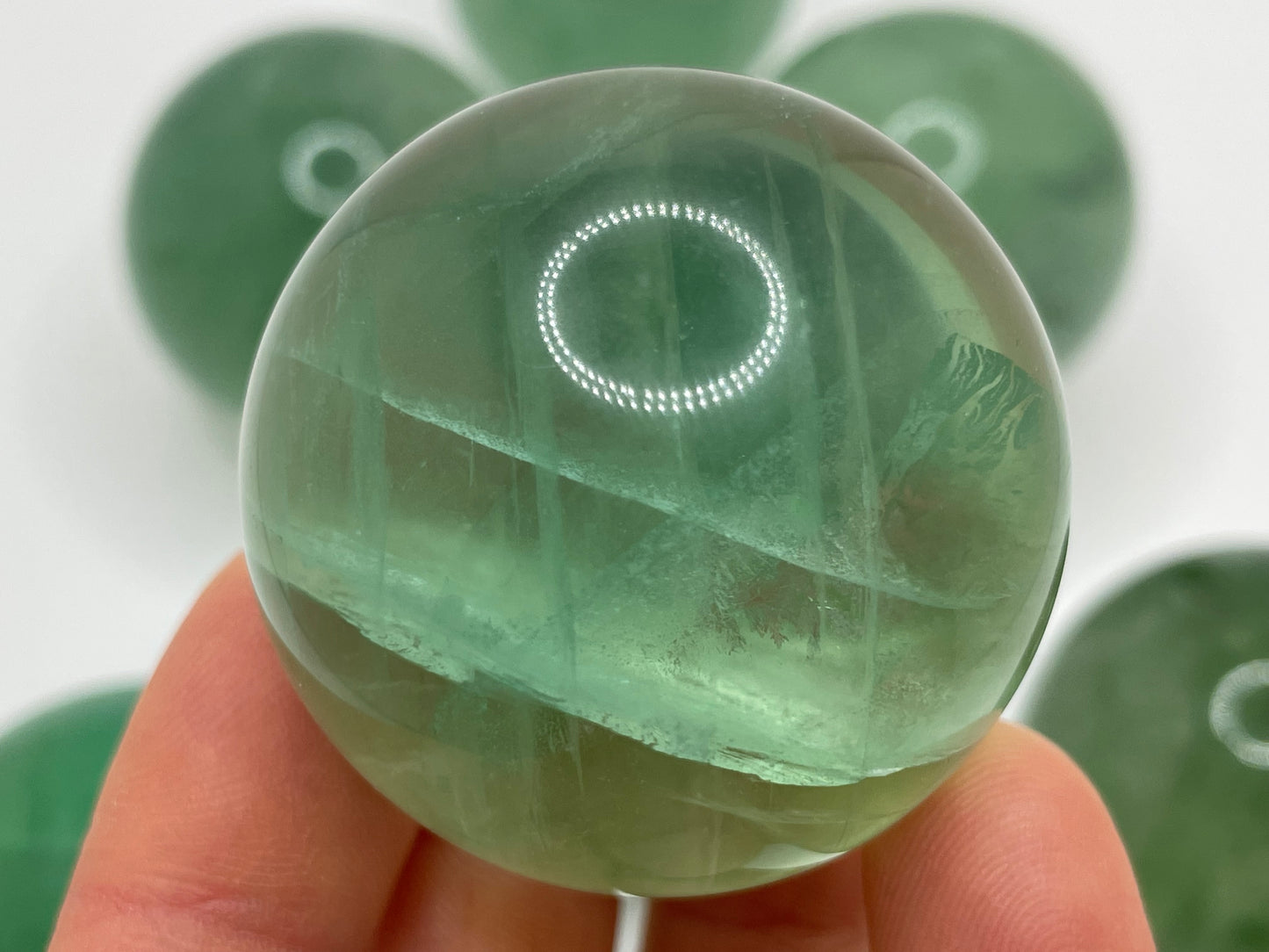 Green Fluorite Sphere || Fluorite Sphere || Green Fluorite Crystal