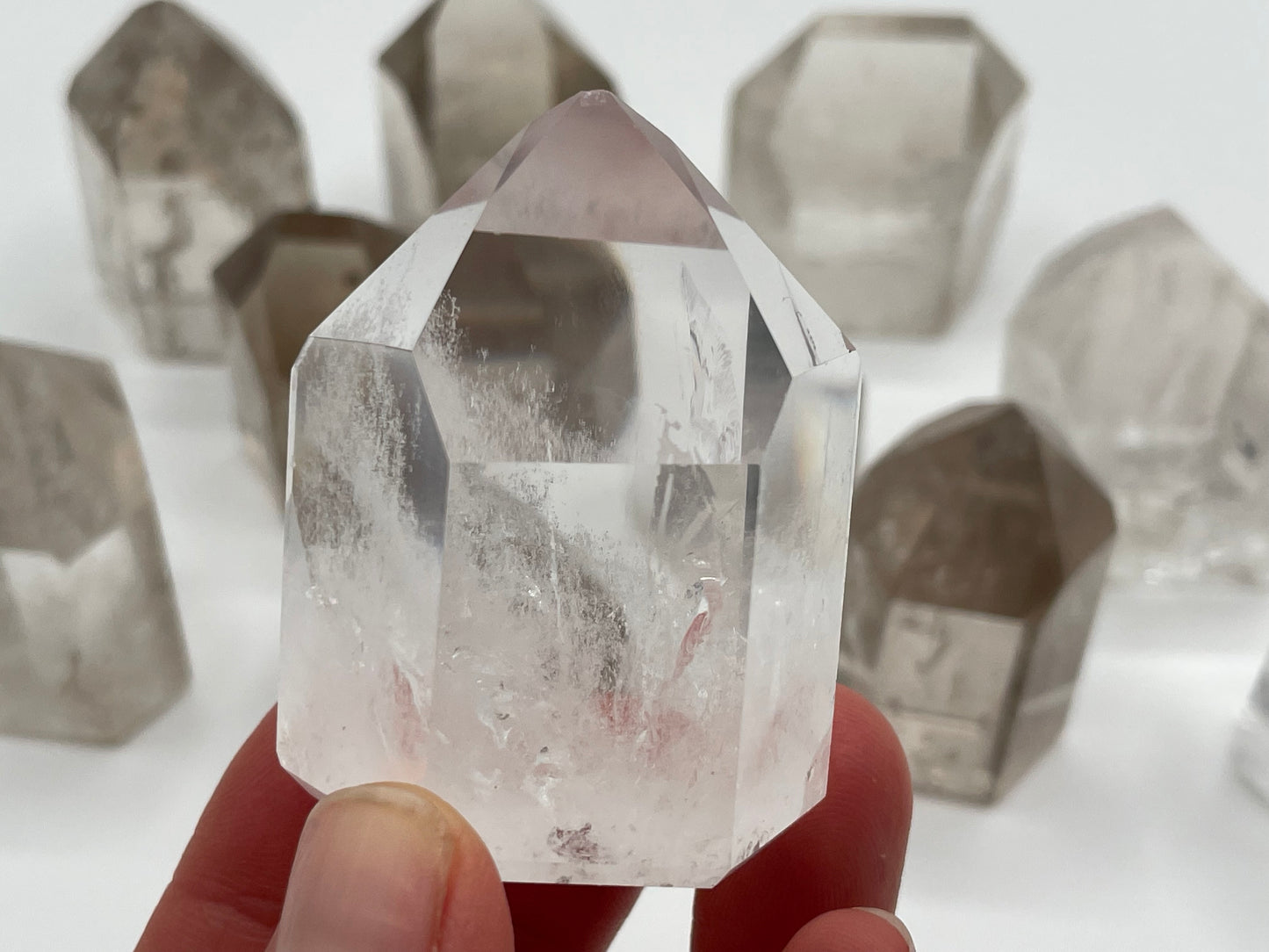 Quartz & Smoky Quartz Points Bulk Lot || Polished Quartz Wholesale Lot || Quartz Tower Bulk Lot #2