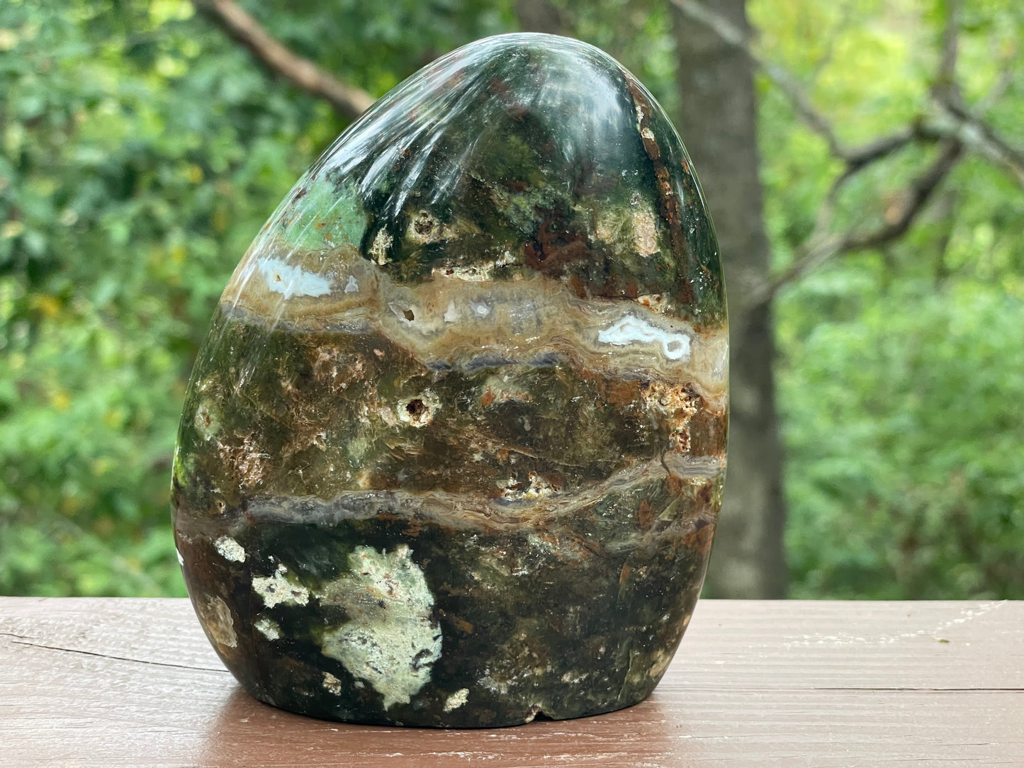 Chrysoprase Free Form || Polished Chrysoprase