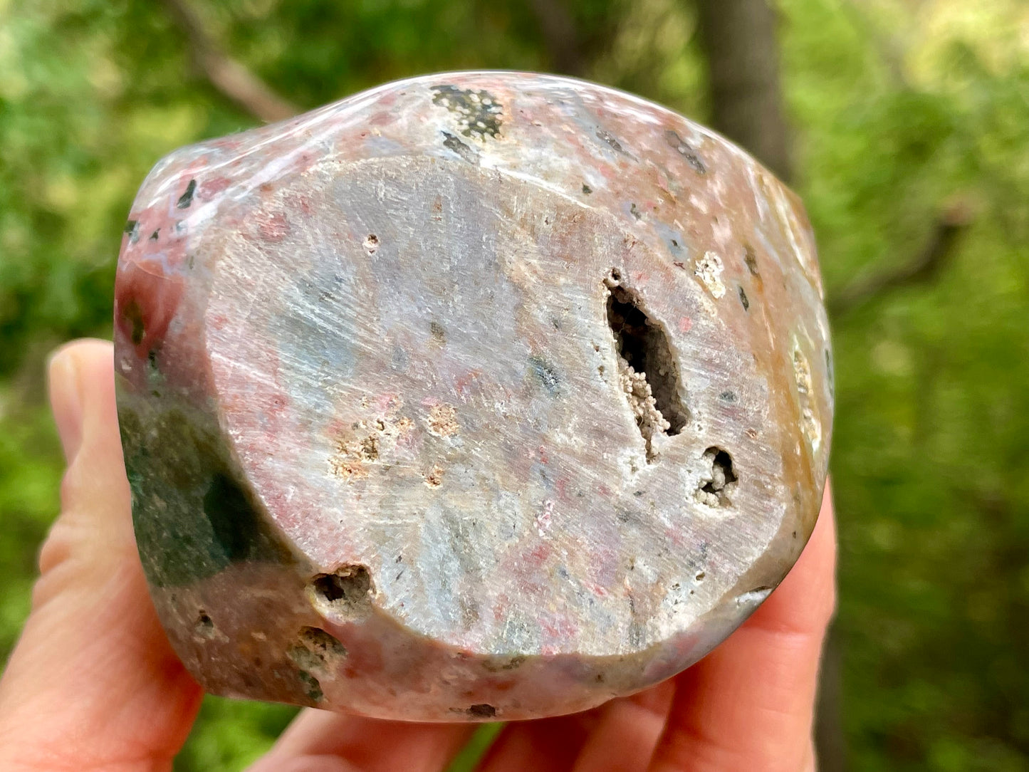 Ocean Jasper Flame || Polished Ocean Jasper || Ocean Jasper Free Form