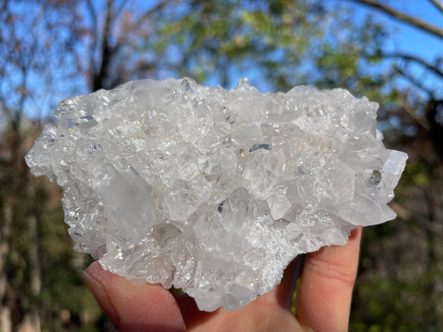 Clear Quartz Crystal Cluster || Raw Quartz Cluster || Lemurian Quartz Crystal Cluster