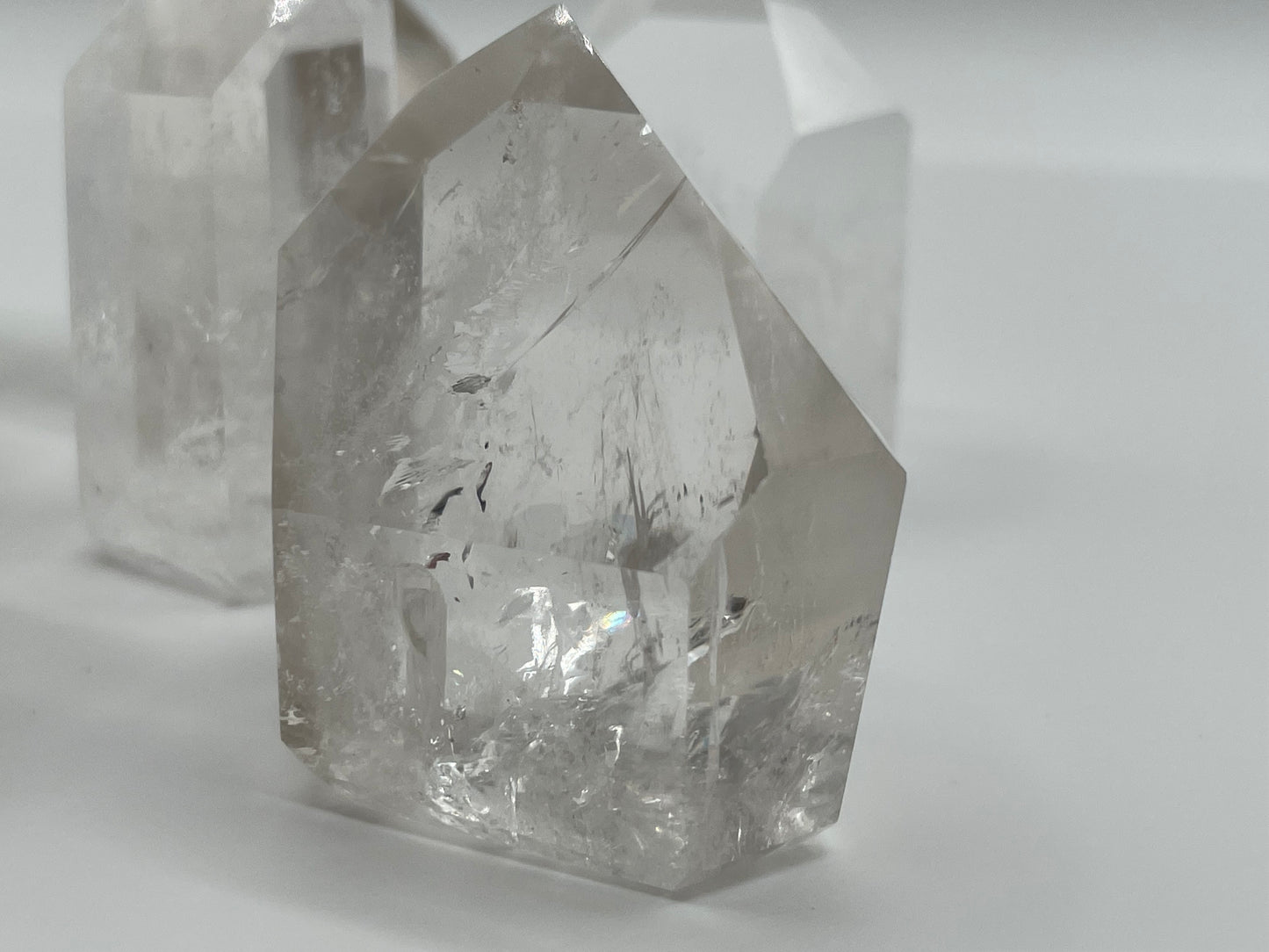 Quartz & Smoky Quartz Points Bulk Lot || Polished Quartz Wholesale Lot || Quartz Tower Bulk Lot #2