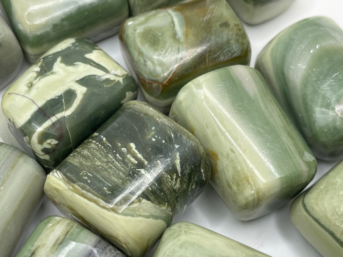 Serpentine Tumble || Serpentine Stone || Serpentine Tumbled Stone