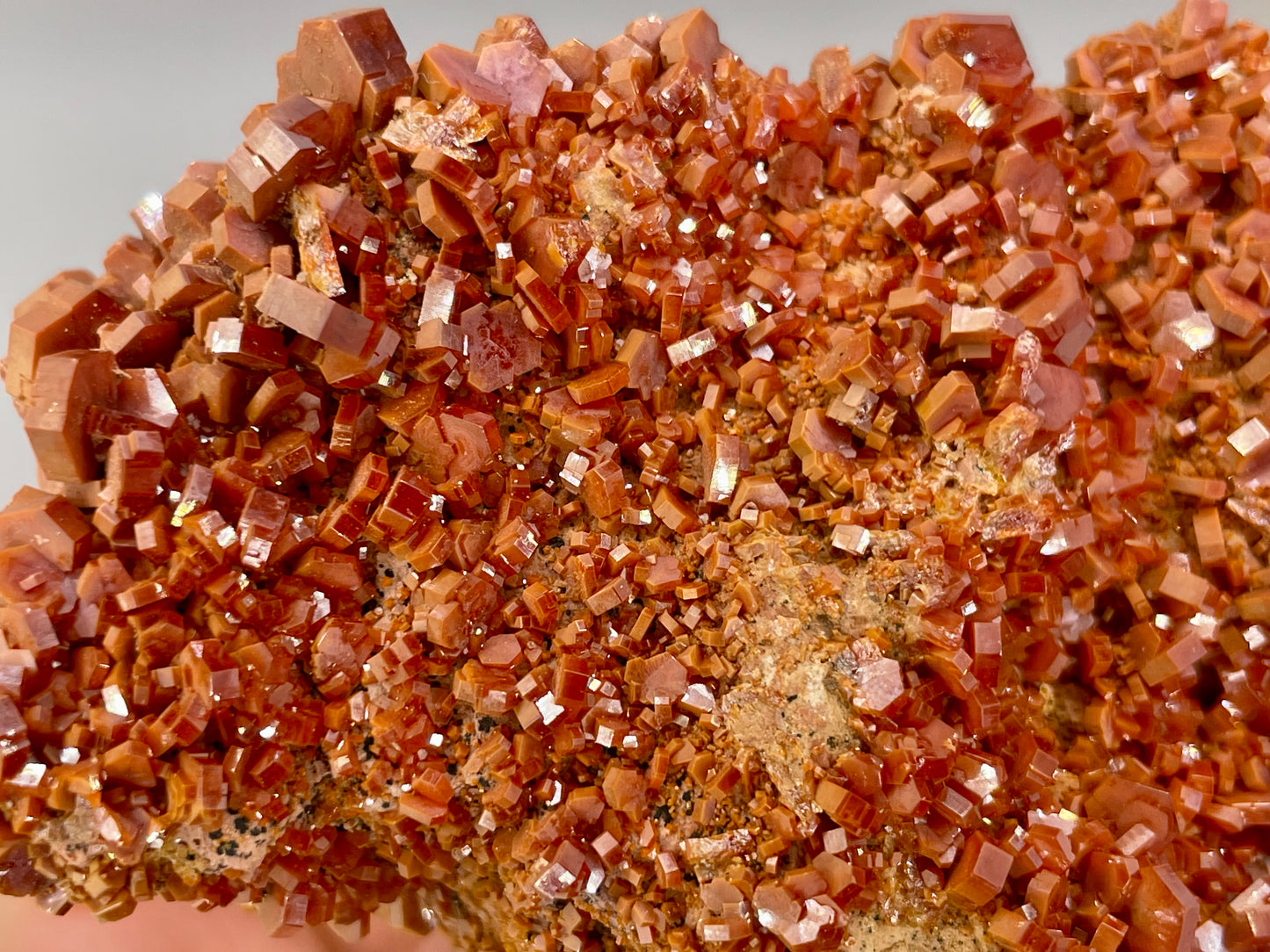 Vanadinite Cluster || Raw Vanadinite on Matrix || Vanadinite Specimen || #56