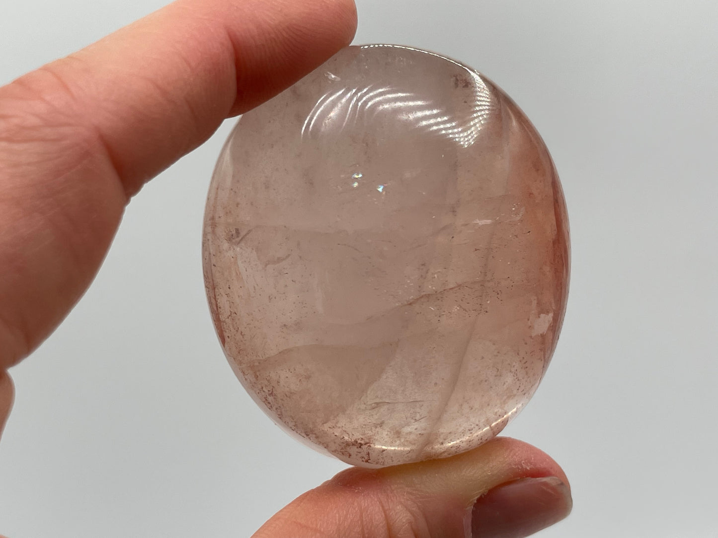 Hematoid Quartz, Rose Quartz, Blue Calcite Lot || Polished Hematoid/Rose Quartz and Blue Calcite Wholesale Lot || Polished Madagascar Crystal Lot #5