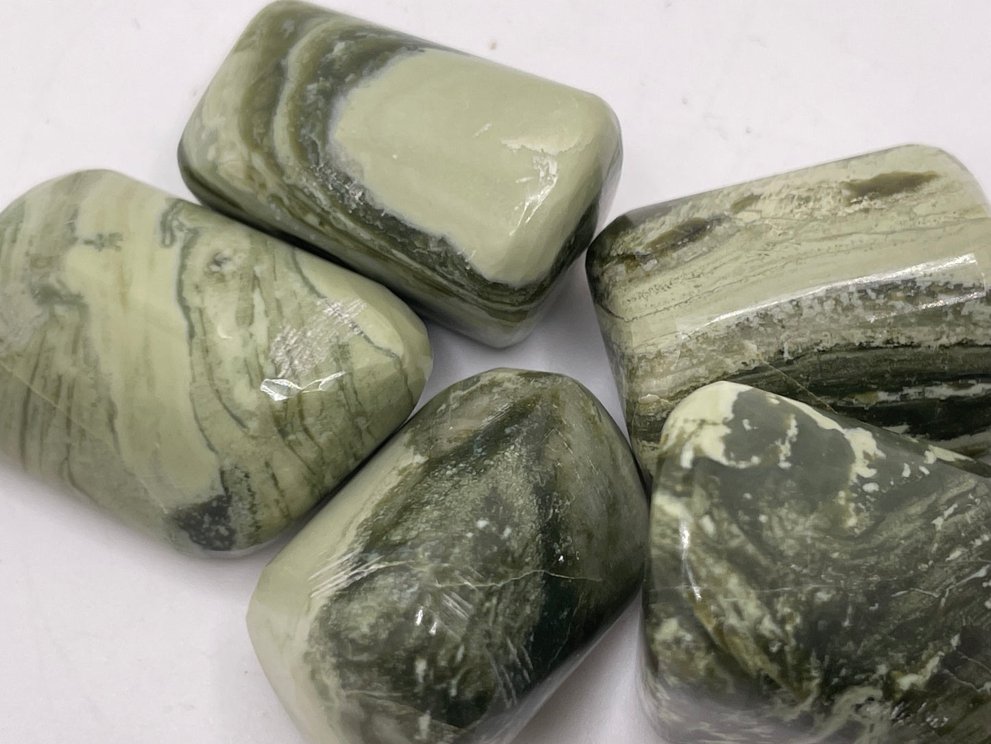 Serpentine Tumble || Serpentine Stone || Serpentine Tumbled Stone