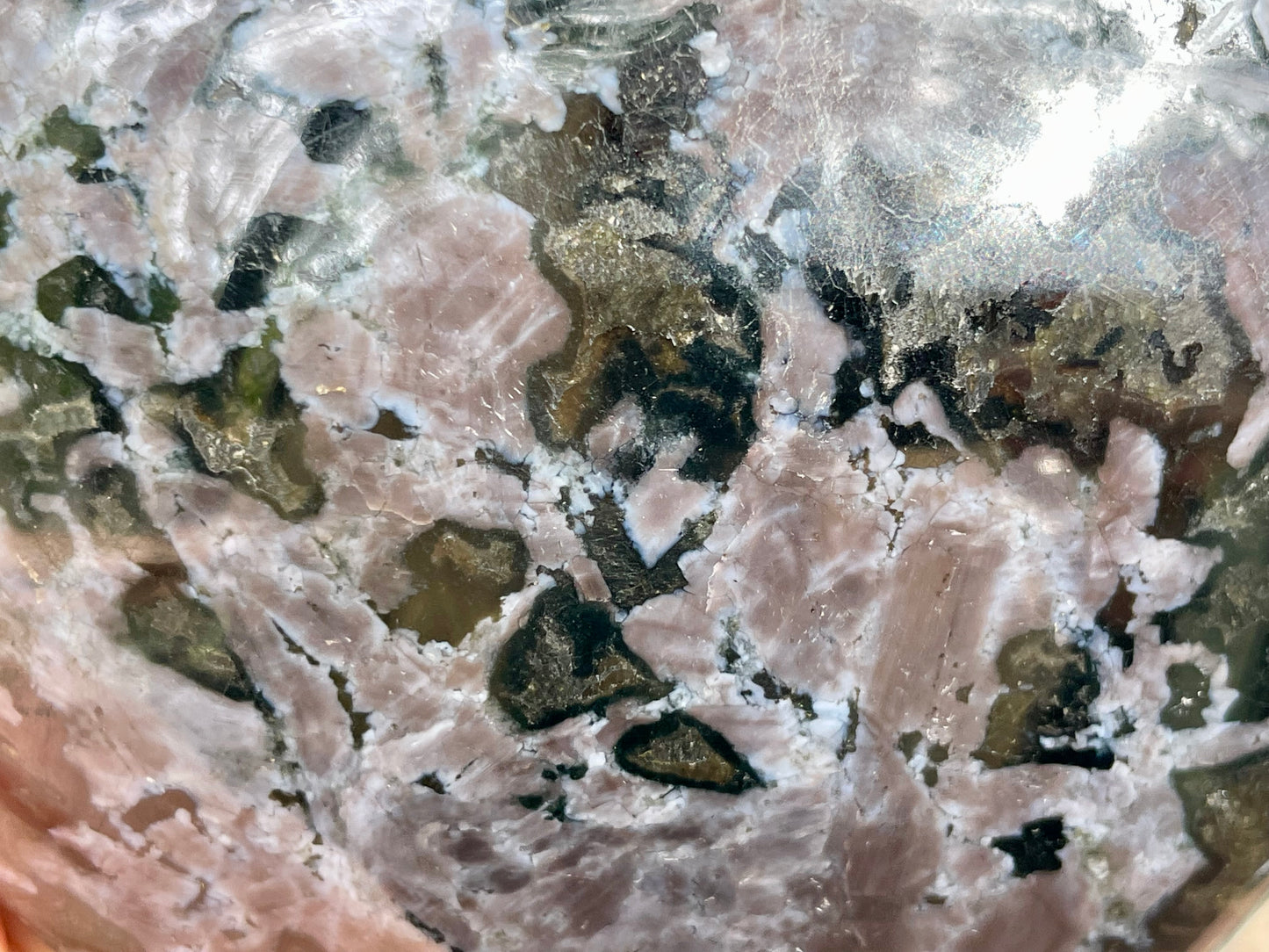 Indigo Gabro Jumbo Heart || Polished Indigo Gabro Stone || Heart Carving