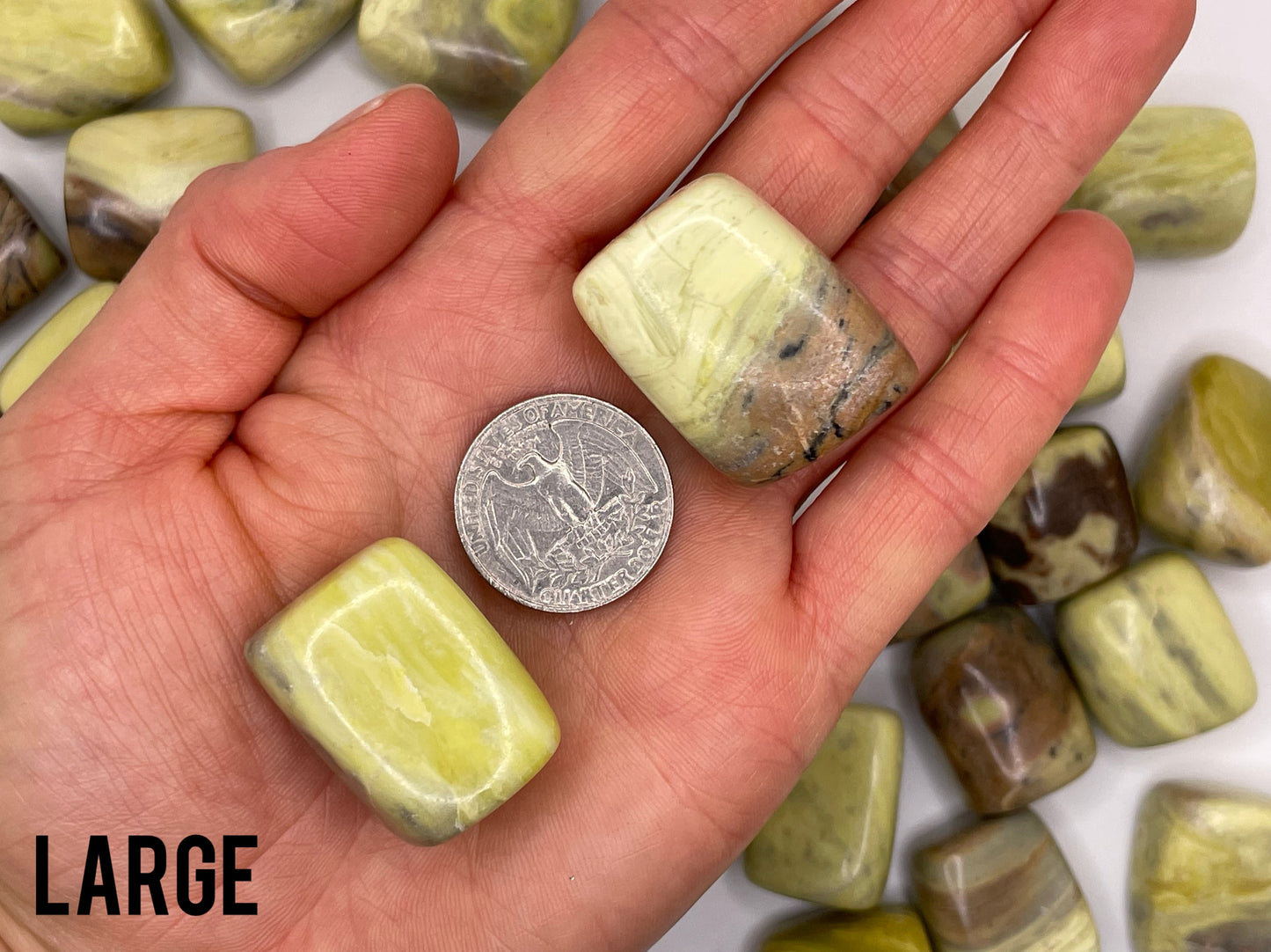 Serpentine Tumble || Serpentine Stone || Serpentine Tumbled Stone