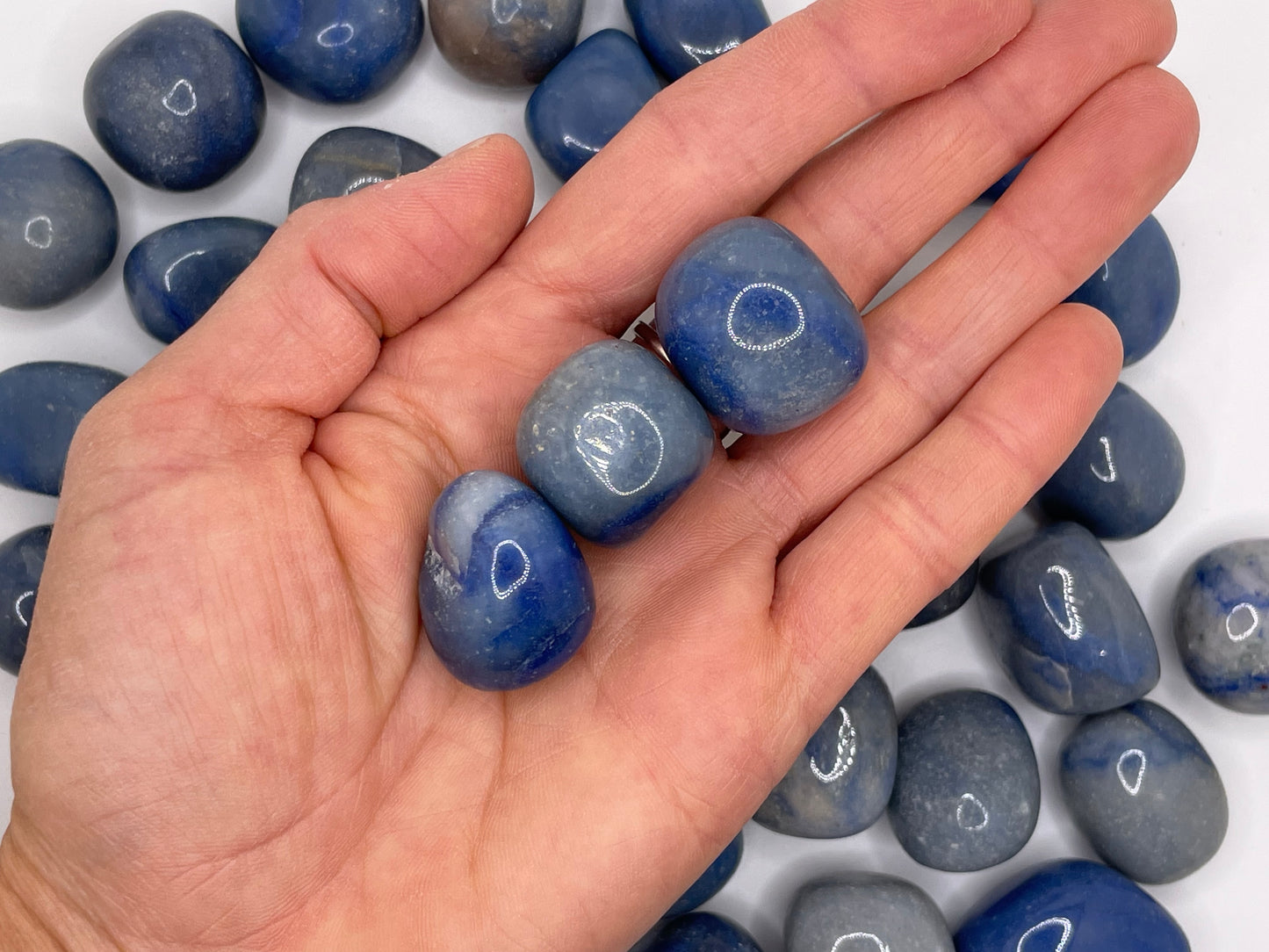 Blue Aventurine Tumble || Blue Aventurine Stone || Blue Aventurine Tumbled Stone