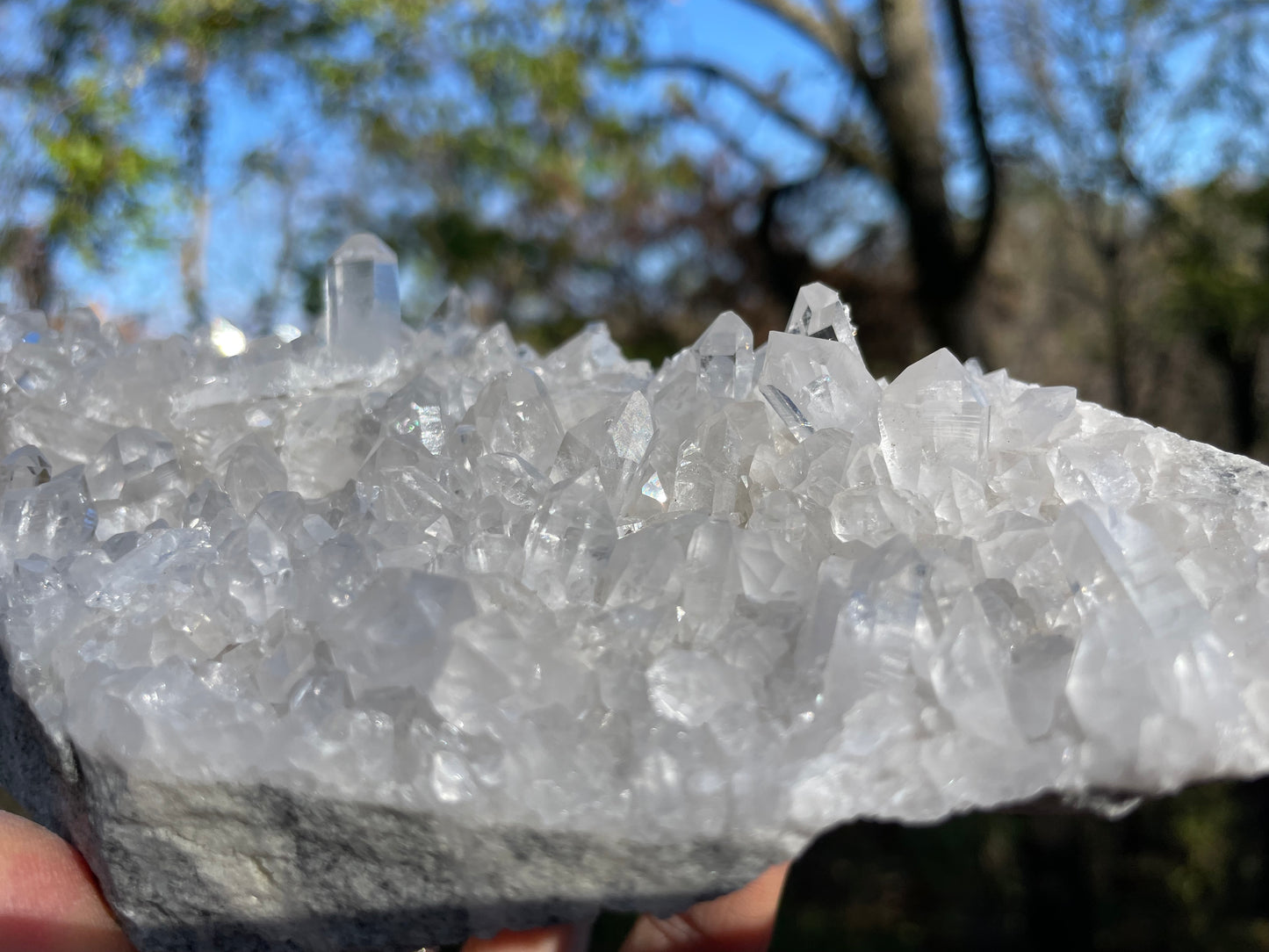 Clear Quartz Crystal Cluster || Raw Quartz Cluster || Lemurian Quartz Crystal Cluster