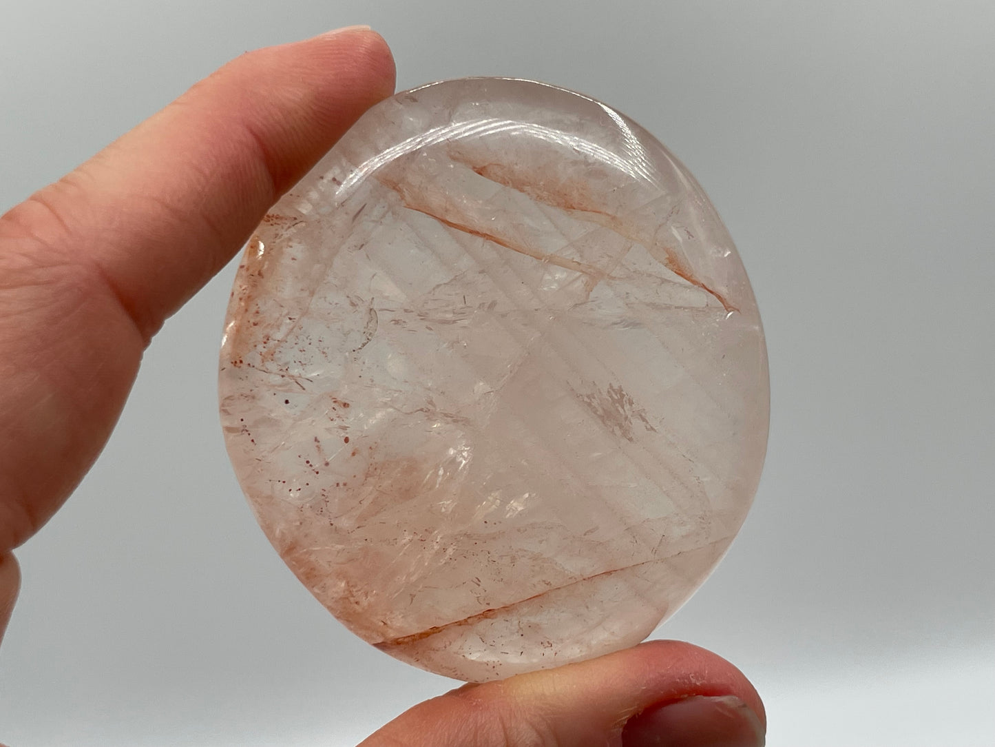 Hematoid Quartz, Rose Quartz, Blue Calcite Lot || Polished Hematoid/Rose Quartz and Blue Calcite Wholesale Lot || Polished Madagascar Crystal Lot #5
