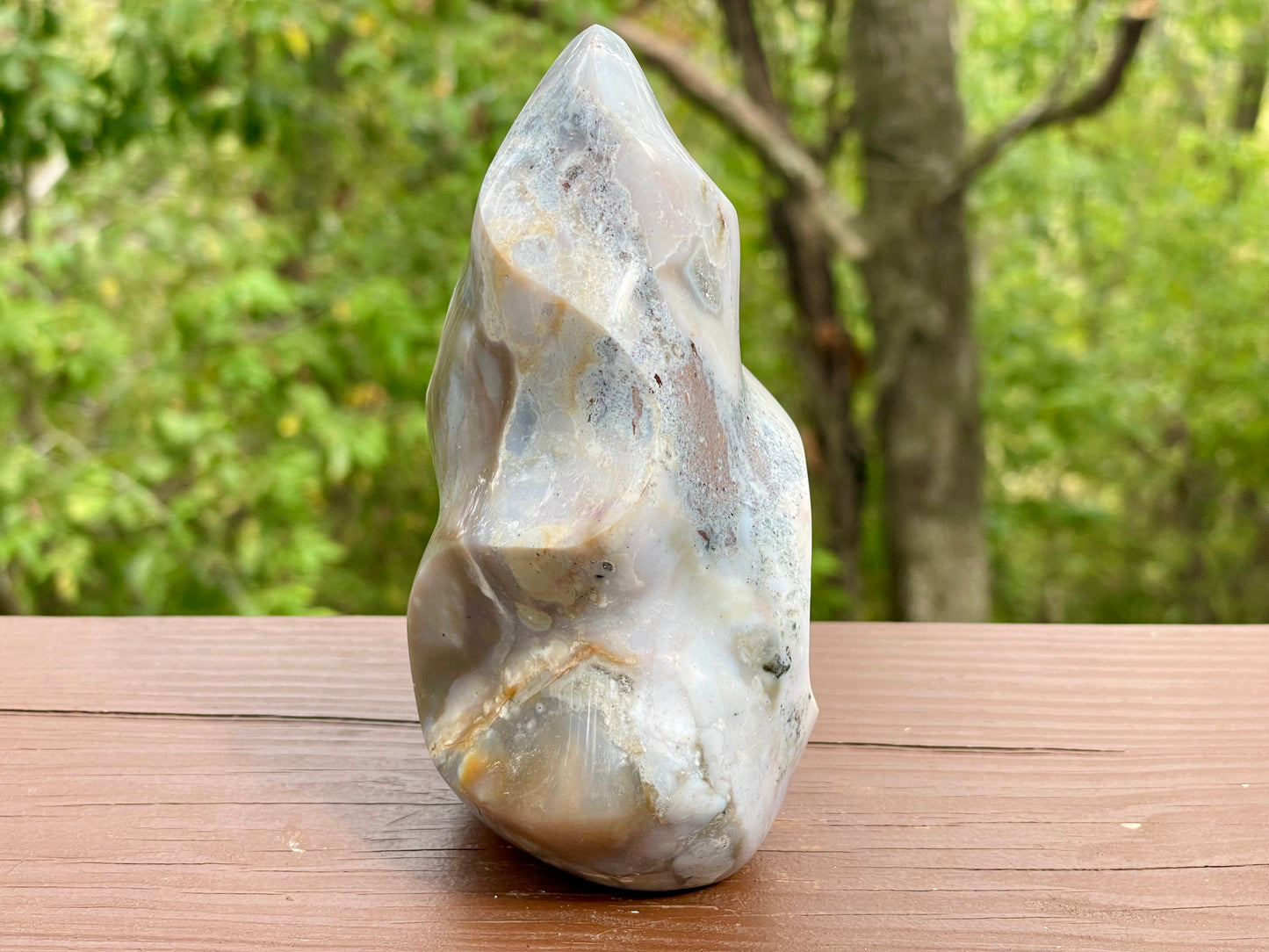 Ocean Jasper Flame || Polished Ocean Jasper || Ocean Jasper Free Form