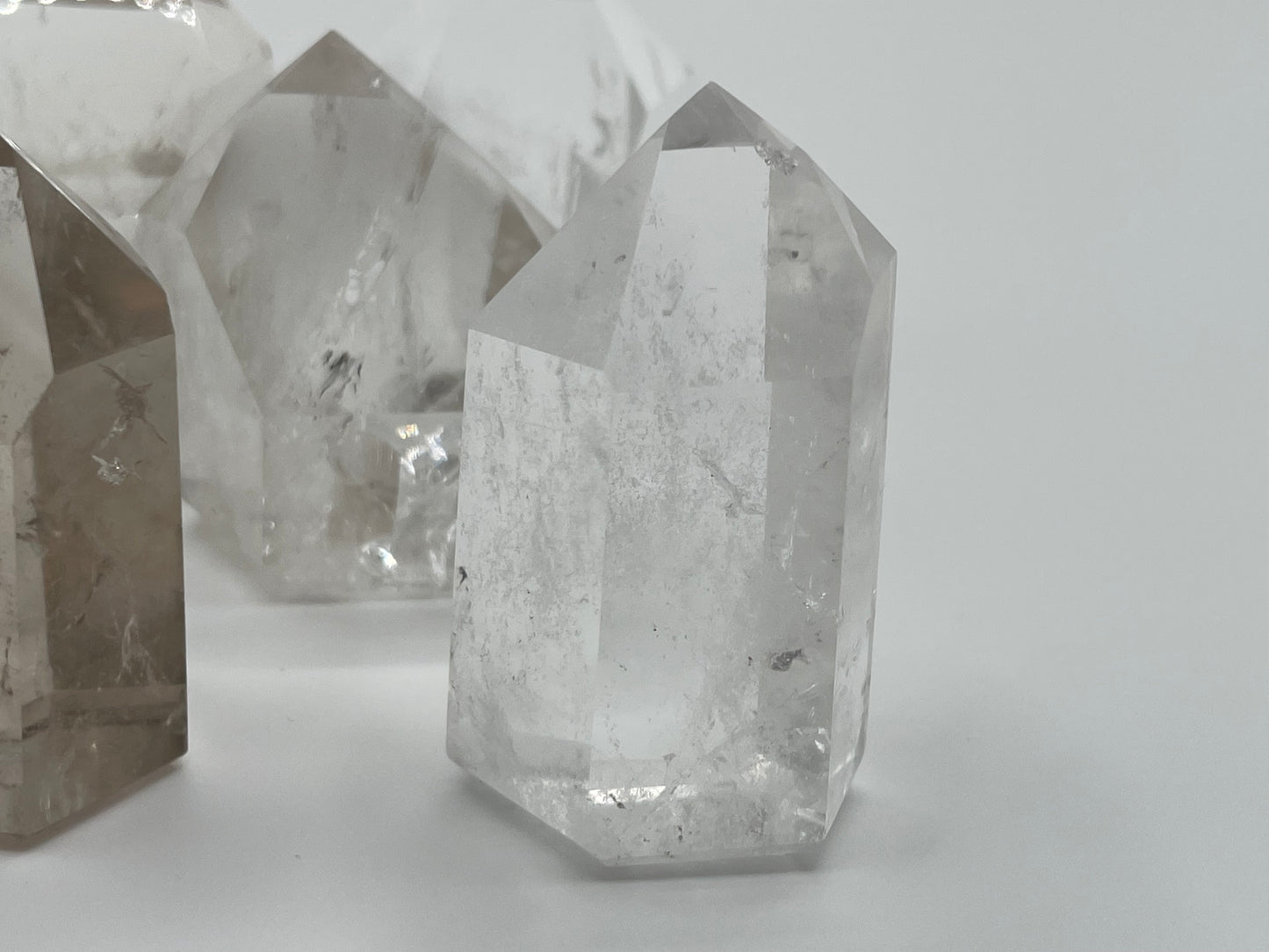 Quartz & Smoky Quartz Points Bulk Lot || Polished Quartz Wholesale Lot || Quartz Tower Bulk Lot #2