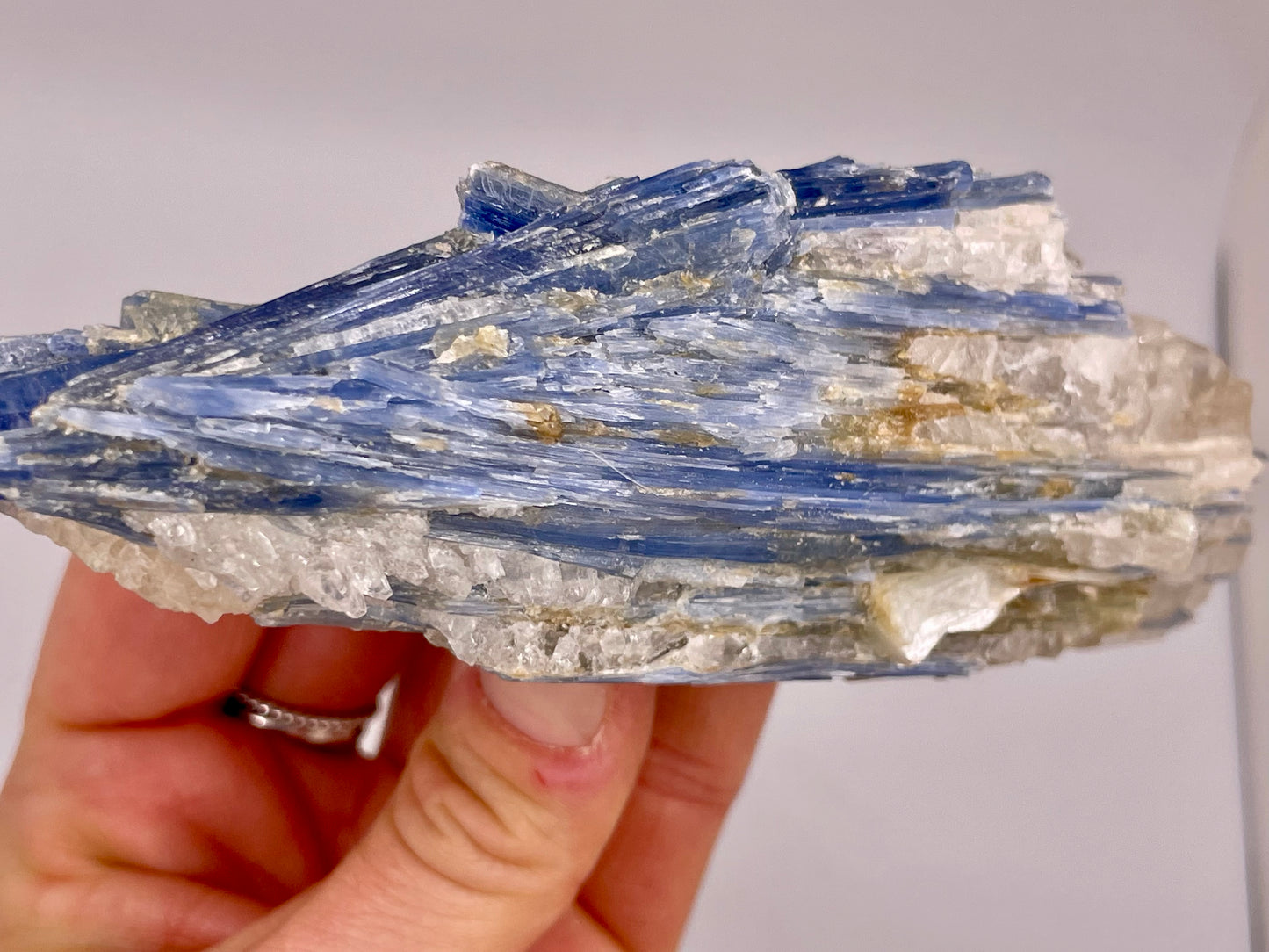 Kyanite in Quartz Cluster || Raw Kyanite || Kyanite Specimen || #60