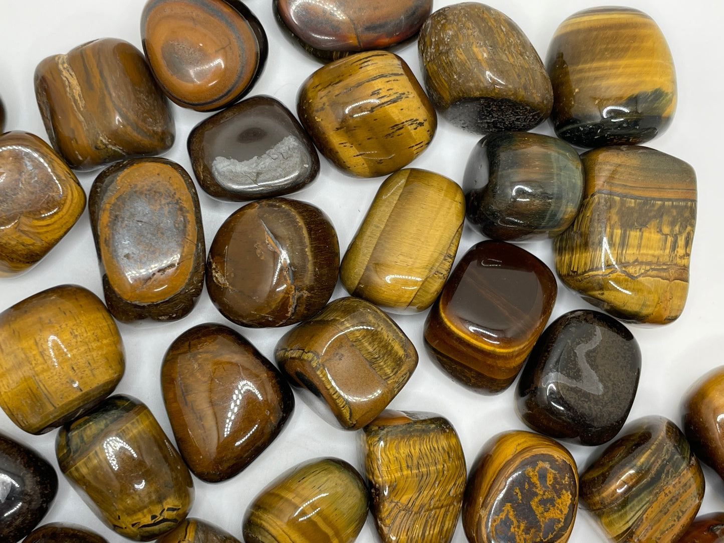 Tigers Eye Tumble || Tigers Eye Stone || Tigers Eye Tumbled Stone