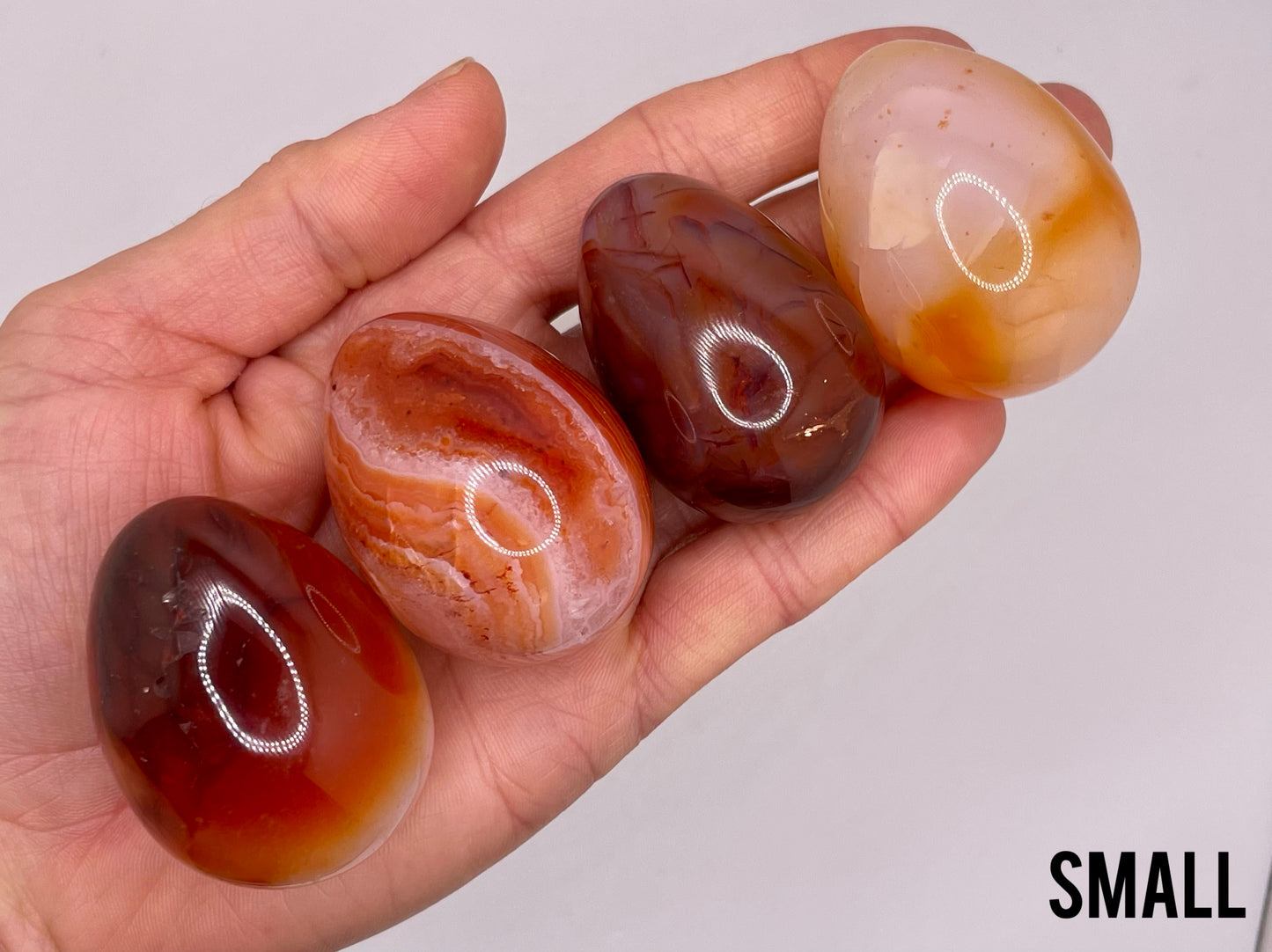 Carnelian Egg || Carnelian Stone || Carnelian Polished Stone