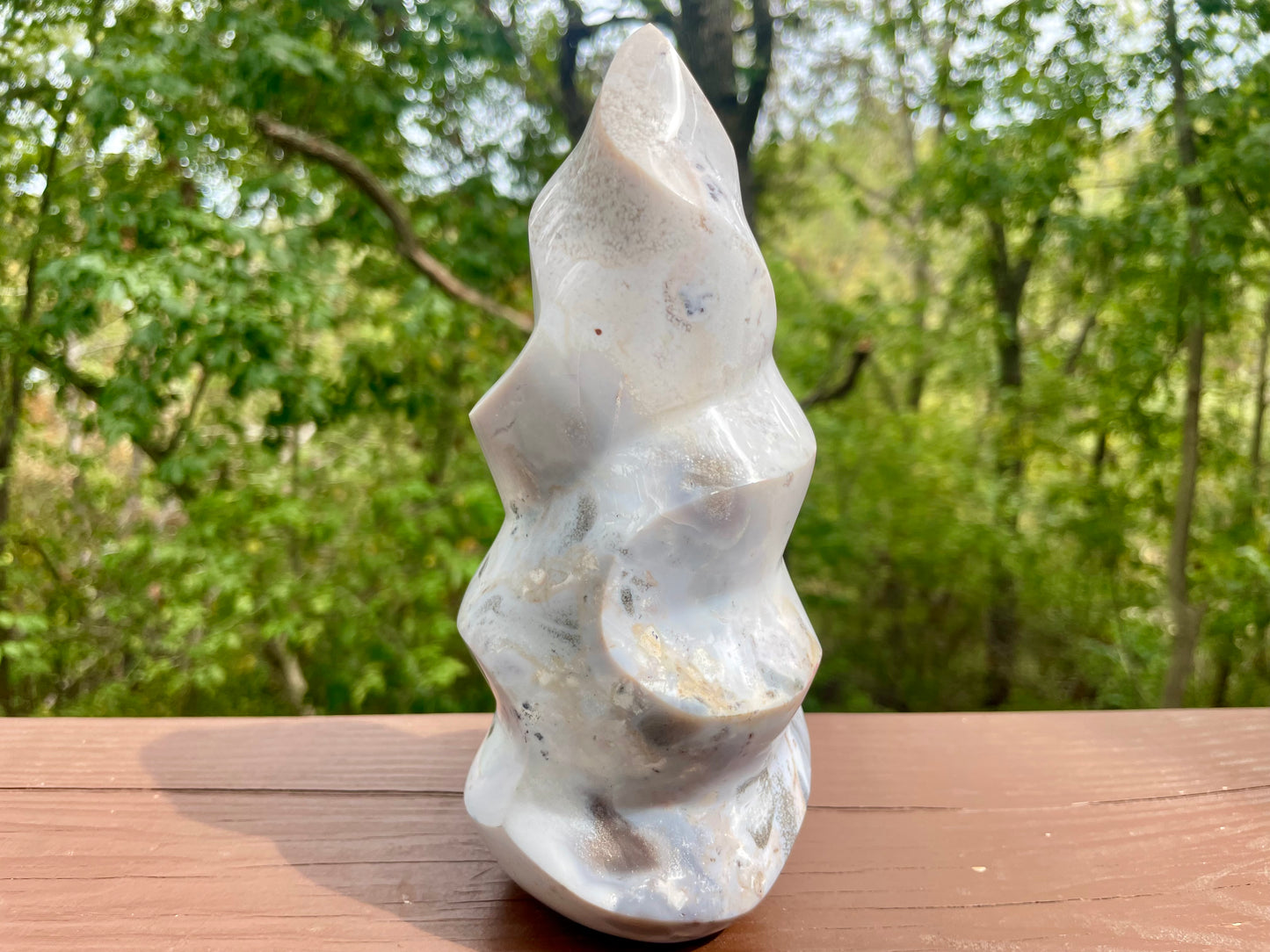 Ocean Jasper Flame || Polished Ocean Jasper || Ocean Jasper Free Form