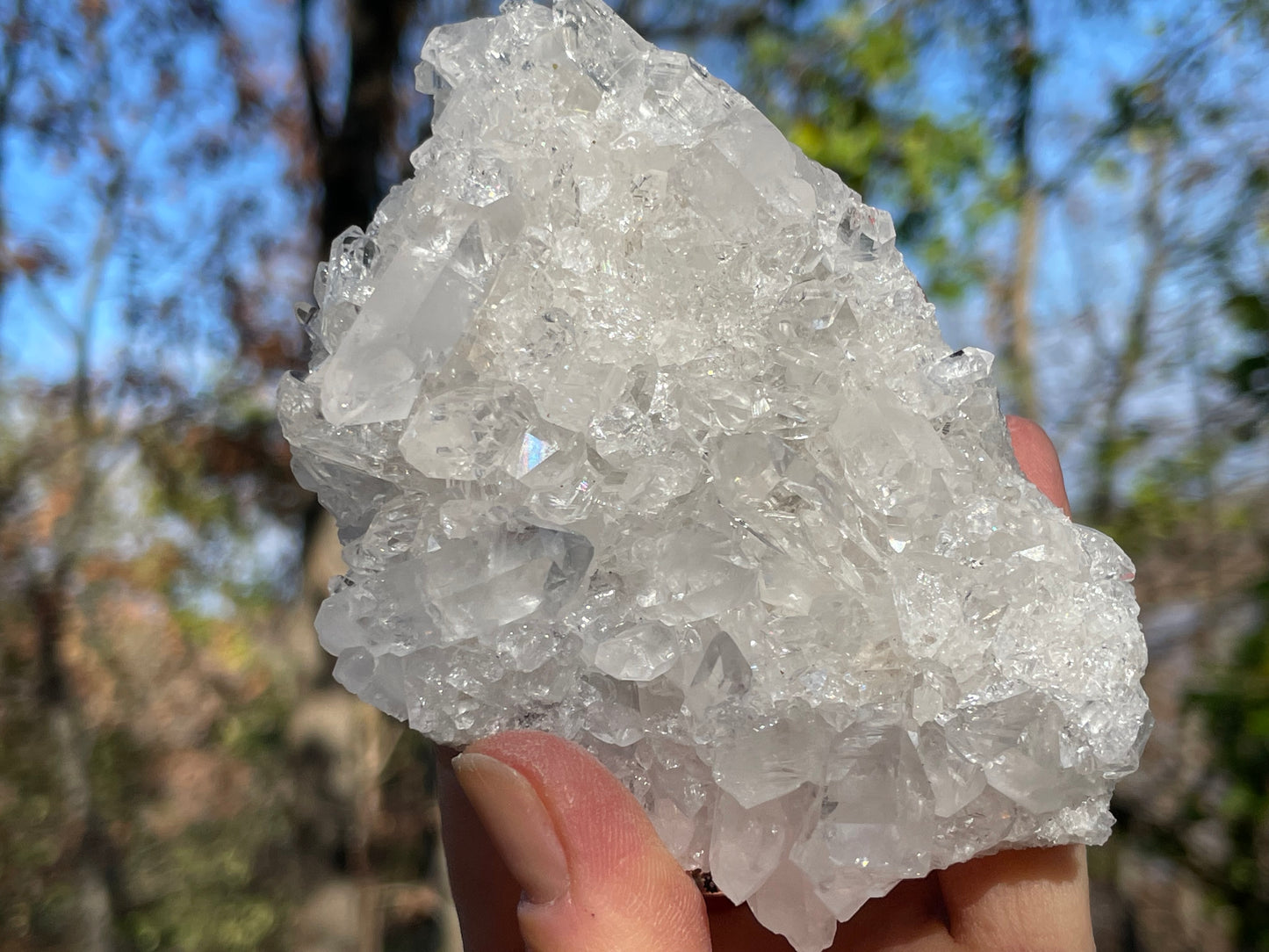Clear Quartz Crystal Cluster || Raw Quartz Cluster || Lemurian Quartz Crystal Cluster