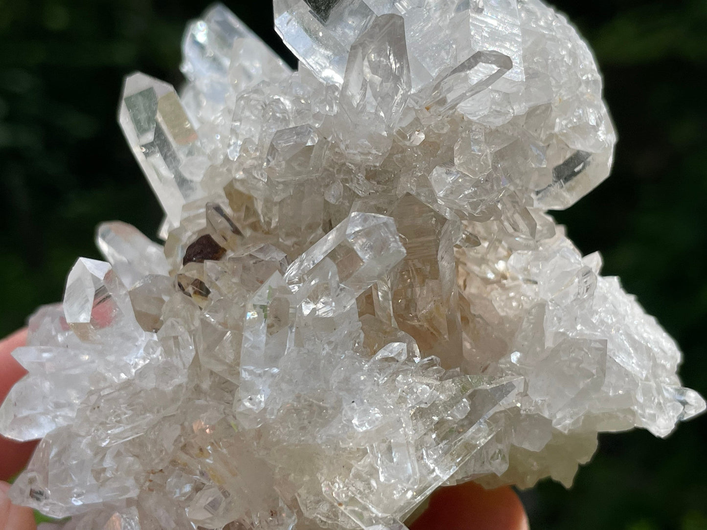 Clear Quartz Crystal Cluster || Raw Quartz Cluster || Lemurian Quartz Crystal Cluster