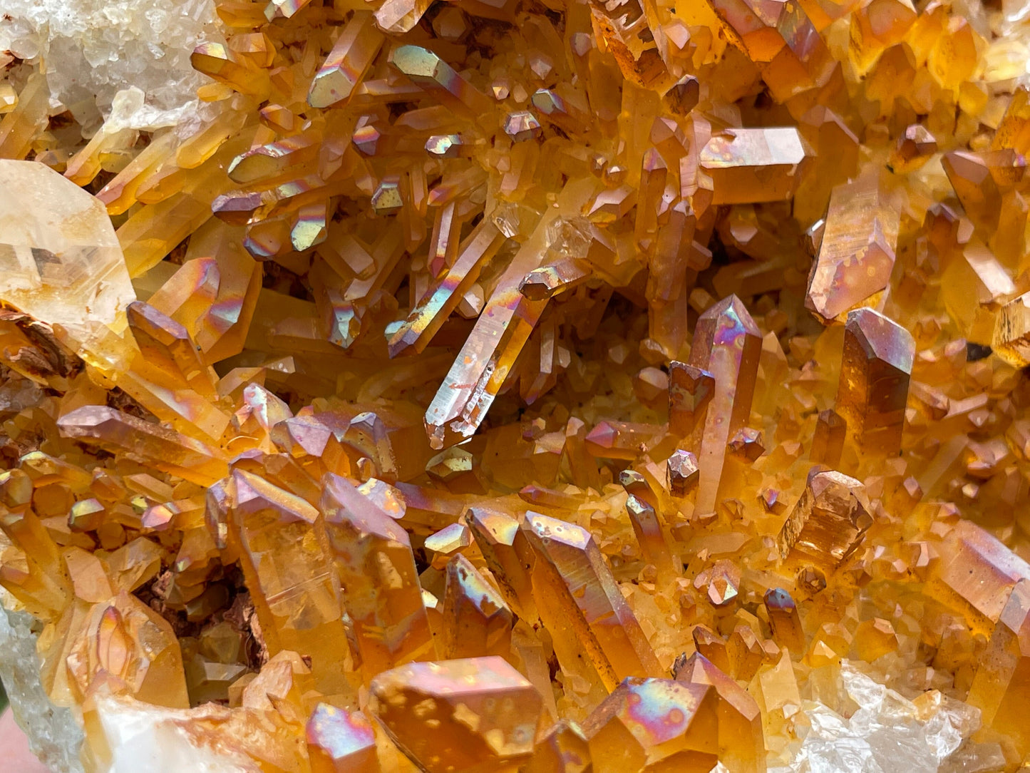 Golden Healer Quartz Crystal Cluster || Raw Quartz Cluster || Lemurian Quartz Cluster