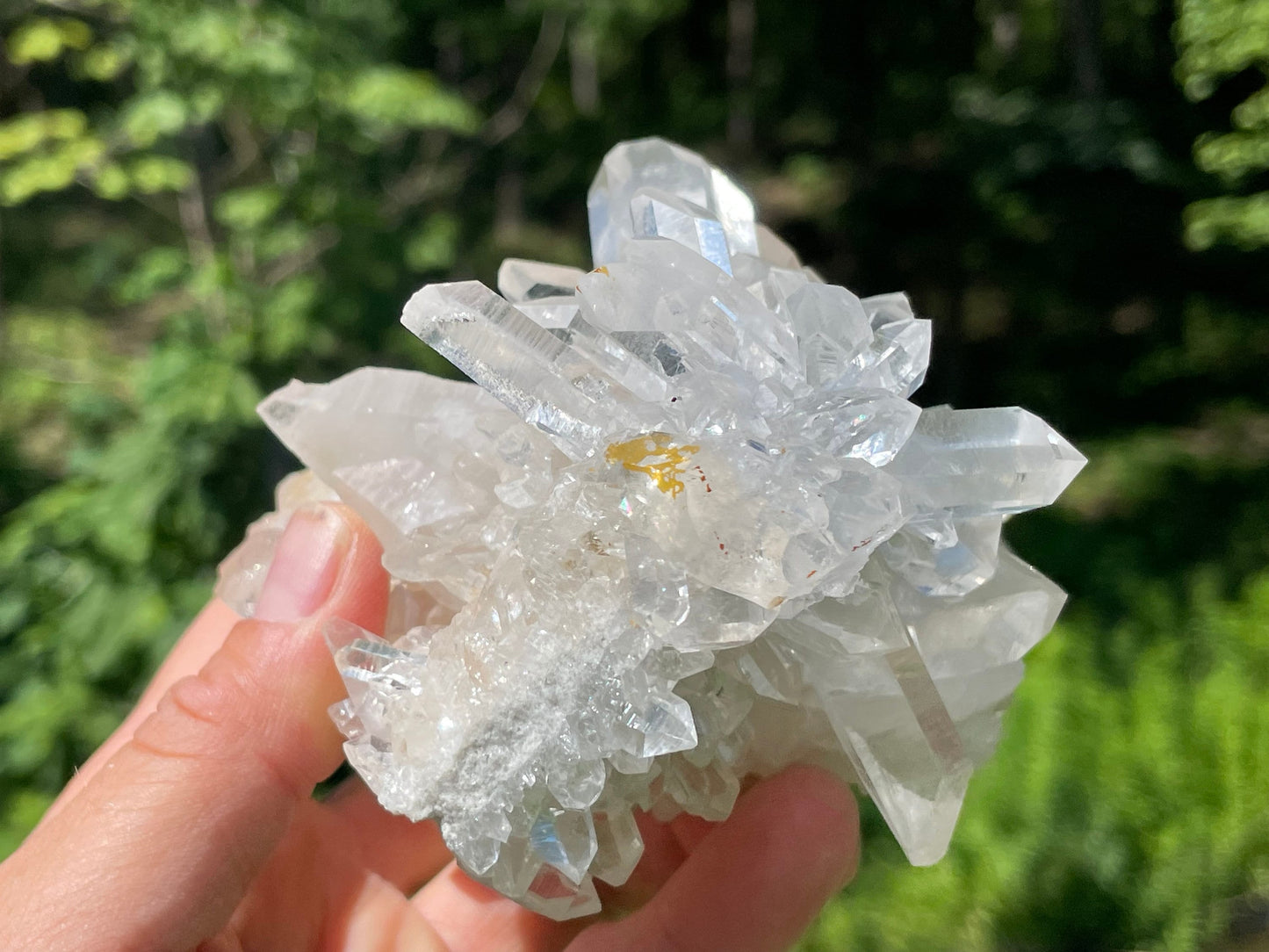 Clear Quartz Crystal Cluster || Raw Quartz Cluster || Lemurian Quartz Crystal Cluster